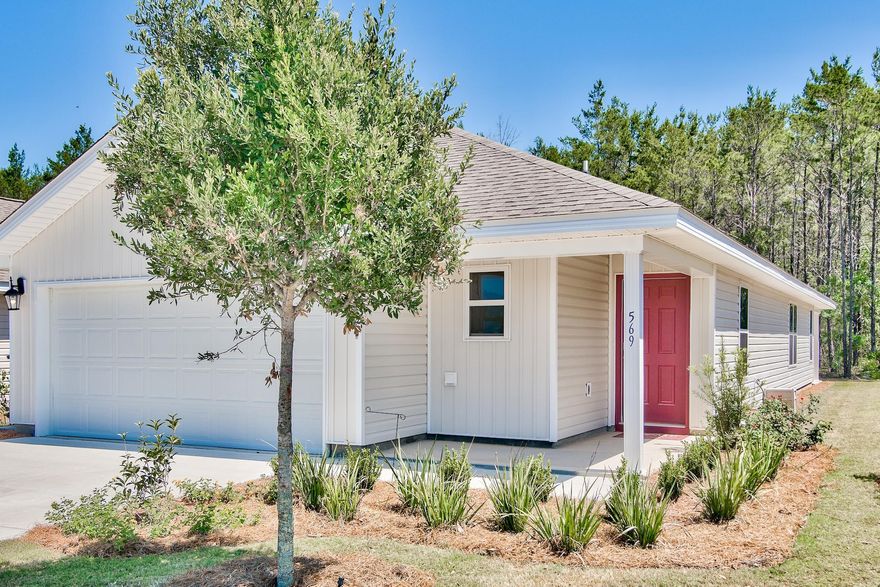 LOWEST PRICE IN HAMMOCK BAY! Why Go Through All The Hassle Of Building A New Home When This Home Was Just Completed In The Fall of 2019. The Desired Jemison Plan Offers An Open & Airy Split Bedroom Layout With 3 Bedrooms, 2 Full Baths & 2 Car Attached Garage. Upgraded Luxury Vinyl Floors Through Out, Solar Shades, Large Walk-In Pantry, Ample Closet & Storage Space, Stainless Appliances, Washer & Dryer All Included. Crescent Mills Is A Maintenance Free Community Including Landscaping, Mulch, Fertilizer, Irrigation & Over 150 Cable Channels. In Addition You'll Have Access To The State-Of-The-Art Amenities Hammock Bay is Known For... Walking Trails, Bark Park, 24 Hour Fitness Center, Clubhouse, Movie Theater, Tennis/Basketball Courts, Playground, 3 Swimming Pools & Bay Club With Fishing Pier.