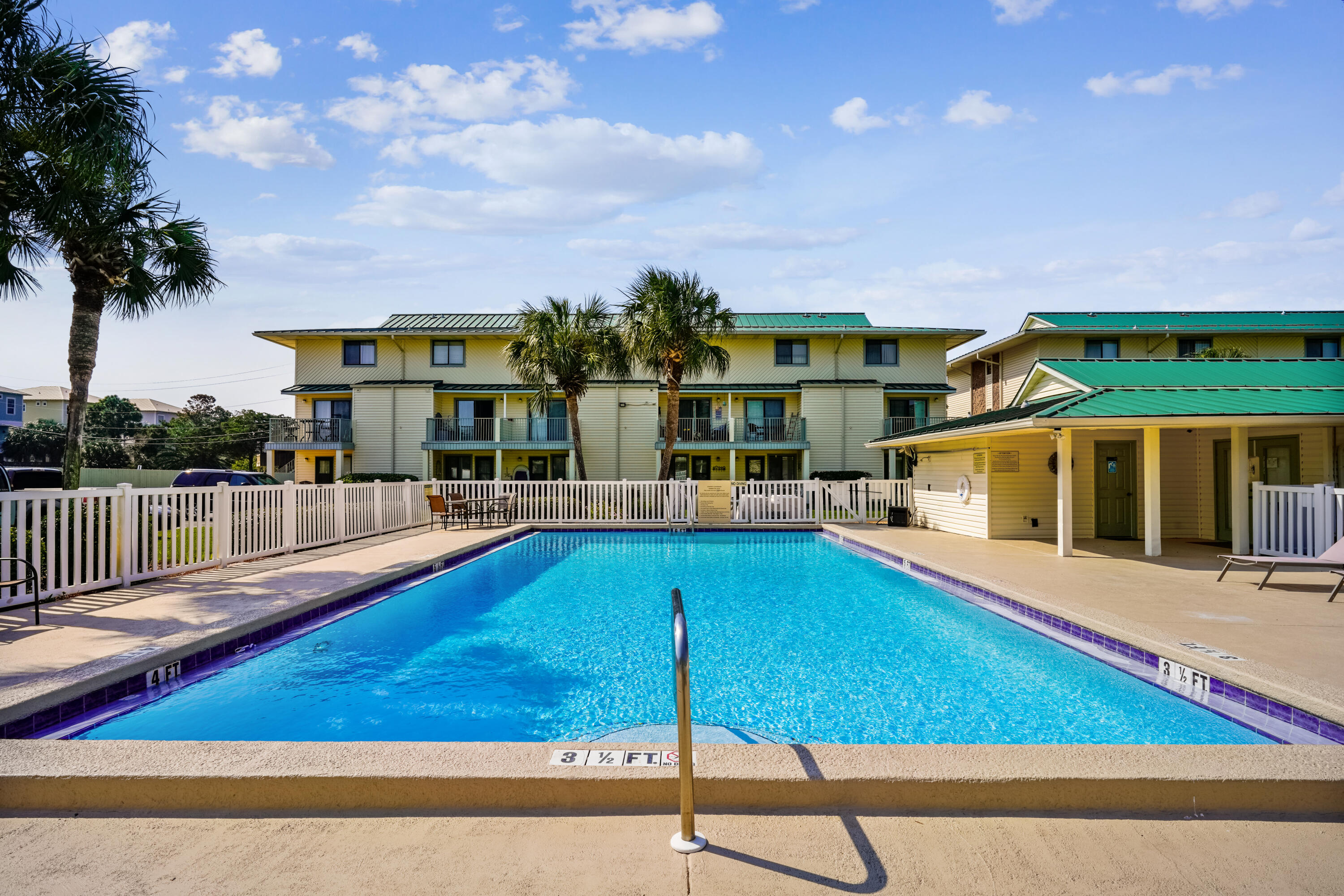 Your perfect beach retreat awaits you at this newly renovated condo!!  Stylish, Beachy & cozy with new flooring, new paint, and amazing new furnishings.  This stunning one Bedroom, one Bathroom, ground floor condo is only a short walk to sparkling emerald green waters and sugar-white sandy beaches of Miramar Beach!   As of 8/7/22, the current income (rent only) is $25,898K! It is projected to do $30K.  One assigned parking space is included!  This condo is a wonderful place for a small family getaway or a romantic trip for two!  When you walk into this home you will be amazed by the custom decor.  The Living room offers a large comfy sofa which opens into a bed for two.You will love the kitchen at our condo.  It contains everything you could wish for to
