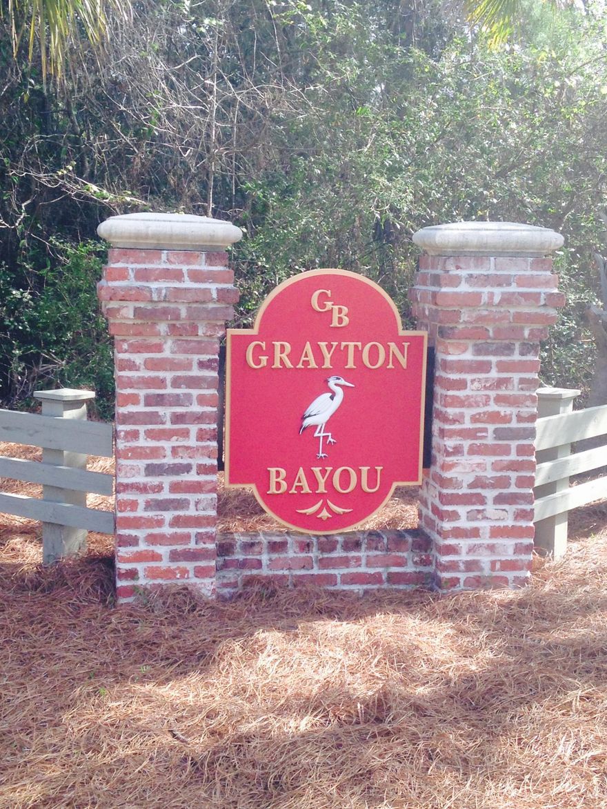 Welcome to Grayton Bayou! This beautiful lot is located just steps from the 2,000 square foot community pool and 300 yards from the communities boat ramp giving you access to Choctawhatchee Bay. In addition to the front entrance this lot has a rear entry ally way which would be great for a garage and/or carriage house. Grayton Bayou offers low Annual HOA fees, all underground utilities and is located only 5 minutes from beautiful Grayton Beach! Lots 6 and 7 are being offered for sale together or separately. Please call Jon or Stacy for further information. All information is deemed accurate but should be verified by the buyer.