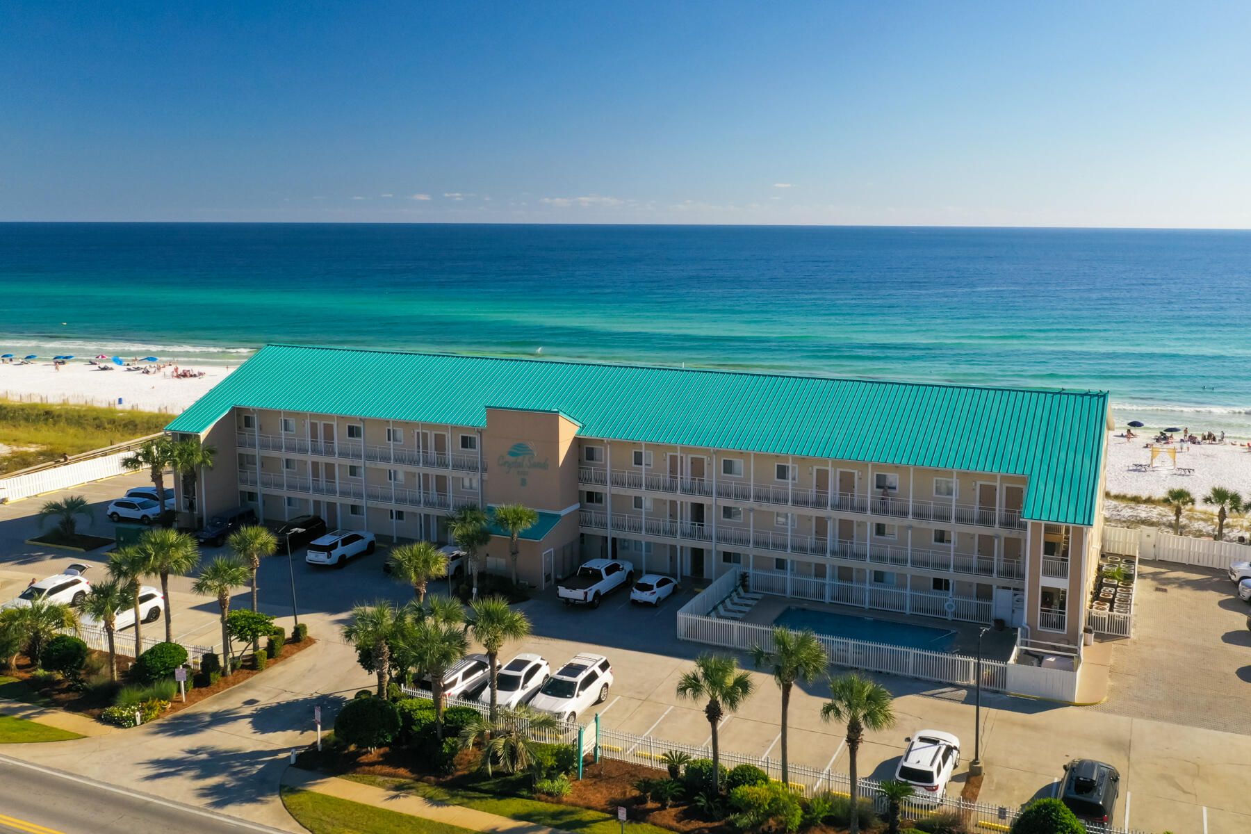 Live the coastal lifestyle you've always dreamed of with this stunning 2-bedroom, 1-bathroom gulf front condo on Scenic Hwy 98 in Destin, Florida! Perfectly situated along the sparkling waters of the Emerald Coast, this condo offers breathtaking views, modern finishes, and all the amenities you need for comfortable living or an ideal vacation retreat.Enjoy panoramic views of the Gulf of Mexico from your private balcony, where you can relax and watch boats drift by or catch a glimpse of dolphins playing. The sunsets are unbeatable!The bright and airy living room flows into a dining area and kitchen, making the most of the condo's open floor plan. Large windows let in plenty of natural light, and the fresh coastal decor enhances the relaxing ambiance. The kitchen features stainless steel appliances, granite countertops, and ample cabinet space. Whether you're preparing meals after a day at the beach or enjoying a quiet dinner at home, this kitchen is both functional and stylish.

As part of a desirable waterfront complex, you'll have access to a range of amenities including a community pool and beautifully landscaped grounds. Spend your days lounging by the pool, kayaking, or simply enjoying the coastal breezes.

Located in the heart of Destin, this condo is just minutes away from world-class dining, shopping, and entertainment. The beautiful Gulf beaches are just a short walk or drive away, and you'll have easy access to local marinas, golf courses, and outdoor adventures.

This condo offers the perfect mix of tranquility and convenience, whether you're looking for a full-time residence, vacation home, or investment property. The property is currently a thriving investment that is turnkey and rental ready. $63k+ so far for 2024 and $69k in 2023. Don't miss your chance to own a piece of paradise in Destin! 