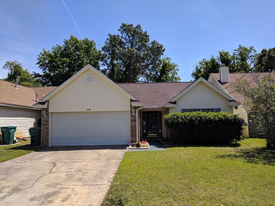 Come see this quaint, 3 bed/2 bath, home in a quiet neighborhood. With newly tiled floors, fenced backyard, enclosed porch, and a vaulted celling living room, this house would be great for a family, or as a rental. This house is minutes from Hurlburt Field, and only a couple of miles to the water. Schedule your showing today!