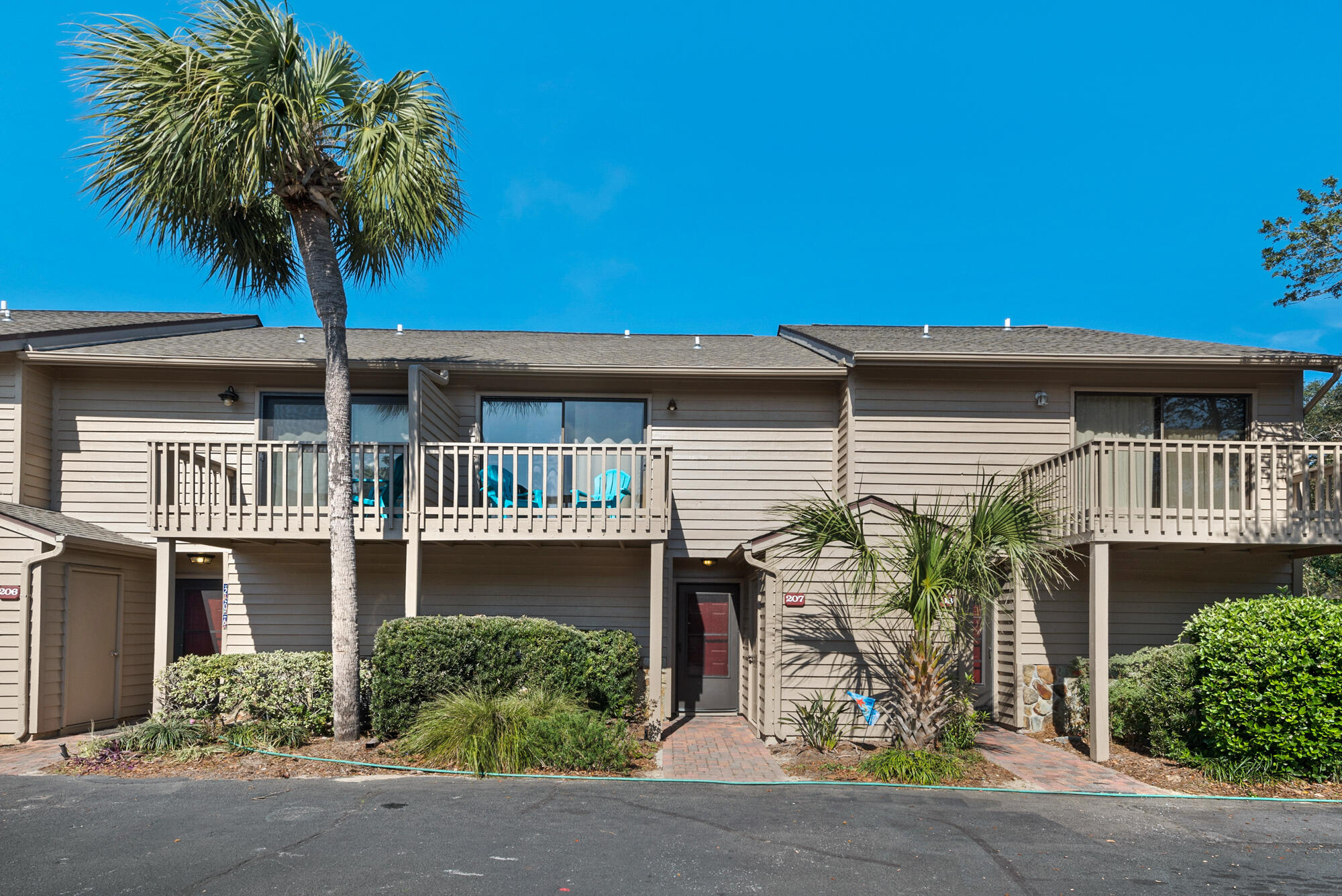 Adorable 2BR/1.5BA townhouse in Cassine Gardens.  Rental ready and close to the beach.Located in the beautiful Cassine Garden community in the heart of Seagrove Beach, you are just a three-minute stroll to the beautiful sugar sands of Seagrove. Step into the main level and you will find a fully equipped kitchen, dining room, living room, 1/2 bath, and an outside patio. The second level has two bedrooms and each of the second-floor bedrooms include their own private open porch. Enjoy your morning coffee and take in the breathtaking surrounding green space of Cassine Gardens. Closest Beach Access is at One Seagrove Place.
***Buyer is responsible for personally verifying details about this property. Any information contained in this listing is believed to be accurate but is not guaranteed.***