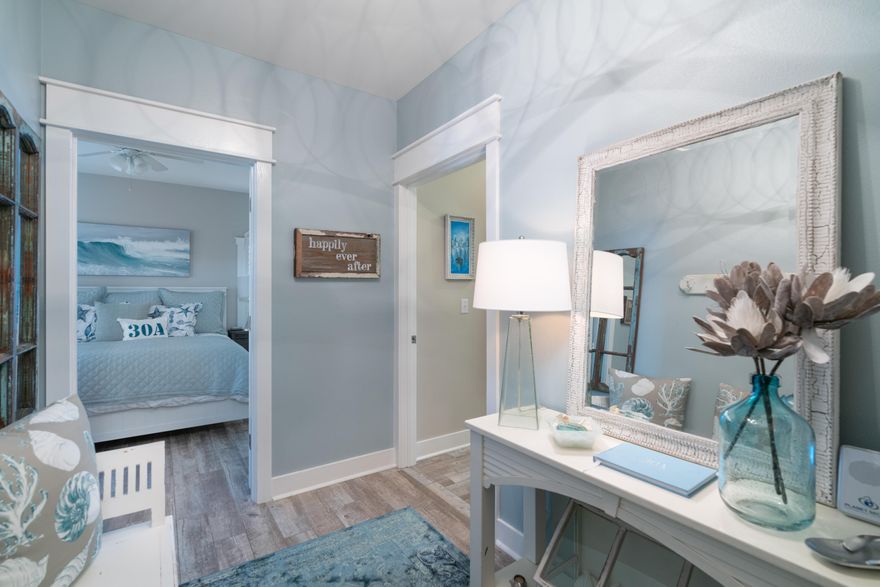 This beautiful, fully remodeled, second-floor, Gulf-front unit offers wonderful views of the Emerald Gulf waters from the open living space and spacious covered patio from which you may enjoy the sounds of the ocean and the occassional sight of dolphins swimming along the coast. The spacious master bedroom features a walk-in closet and dressing area, and its bath is equipped with a large stand alone tub. The kitchen features a center island and is open to the living and dining spaces with new stainless steel appliances. Just walk across the street for your morning coffee at Sunrise and choose from the plethora of restaurants around you for lunch and dinner.Access the unit by stair or elevator.