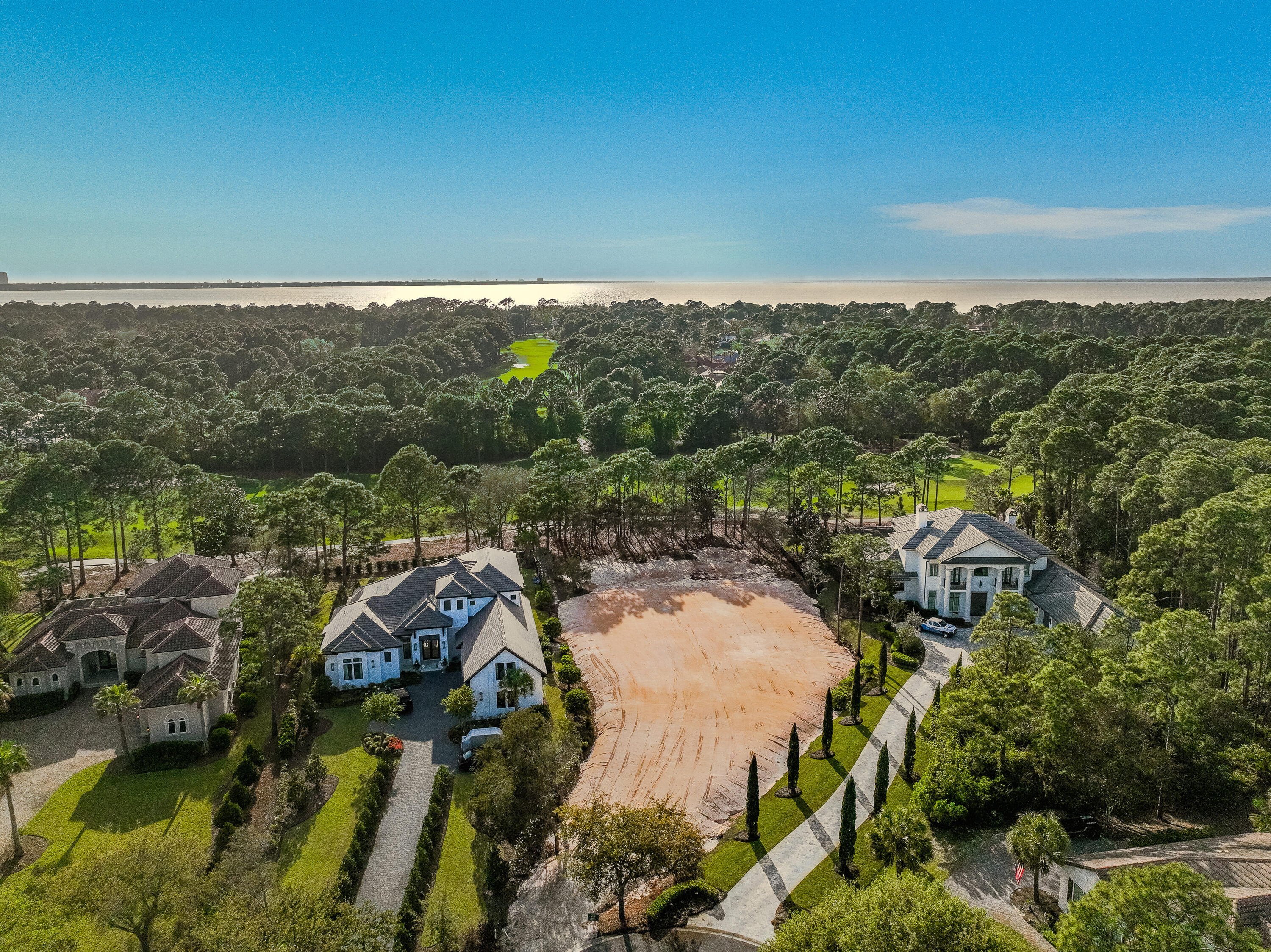 Oversized pristine lot in Burnt Pine that is cleared ,backfilled and ready to build. This lot sits on the 4th Green of the  Preserve at Burnt Pine Golf Club. Situated on a  cul de Sac at the end of Preserve Drive. Burnt Pine is a private golf course within the resort and offers 4 award winning Championship golf courses, a fantastic tennis center, a 113 slip full service marina, and many hiking and biking trails. A short golf cart ride away to Grand Boulevard with all its shopping and dining that it has to offer.
