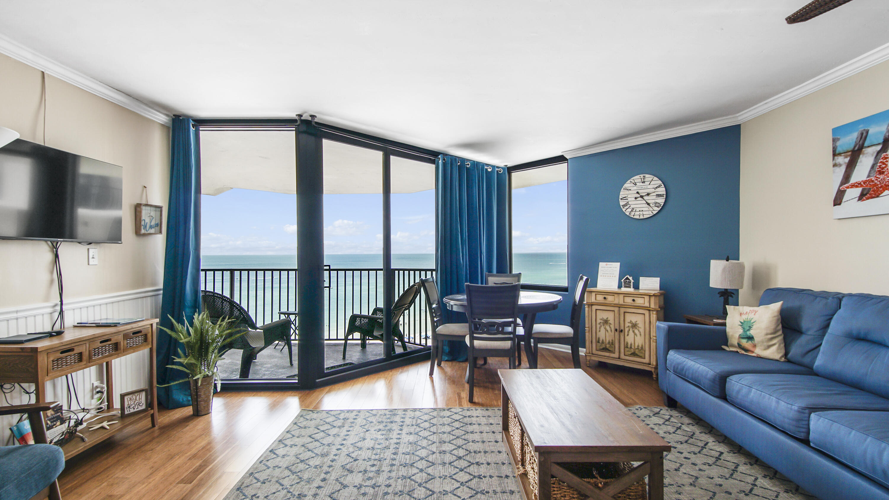 Welcome to Unit 1110E at Sunbird Condominium, your coastal escape in the heart of Panama City Beach, Florida. This beautifully maintained 1-bedroom, 1-bath gulf-front condo offers spectacular, west-facing views of the Gulf of Mexico--perfect for soaking in the vibrant sunsets over the water from your private balcony.Perched on the 11th floor of the sought-after east tower, this unit offers breathtaking panoramic vistas of sugar-white sands and emerald-green waters. The open-concept layout maximizes the view, with large sliding glass doors in the living area framing the Gulf like a postcard. Whether you're sipping your morning coffee or enjoying a glass of wine in the evening, the sunsets from this vantage point are simply unforgettable.Sunbird Condominium is a gated, gulf-front community with resort-style amenities designed for relaxation and recreation. Residents and guests enjoy three swimming pools (including one heated seasonally), a fully equipped fitness center, tennis courts, shuffleboard, BBQ grills, and direct beach access with private walkovers. The property also offers on-site laundry facilities, ample parking, and 24-hour security.
Located right next door to the iconic Pineapple Willy's beachfront restaurant and within easy walking distance to other popular dining, shopping, and entertainment options, Sunbird places you in the center of all the action Panama City Beach has to offer. Pier Park, St. Andrews State Park, and multiple golf courses are just a short drive away, making this an ideal vacation home, full-time residence, or investment opportunity.
Whether you're looking for a relaxing beachfront getaway or a strong rental performer, Unit 1110E delivers with unmatched views, unbeatable location, and outstanding amenities. Don't miss your chance to own a piece of paradise with front-row seats to Florida's most stunning sunsets.