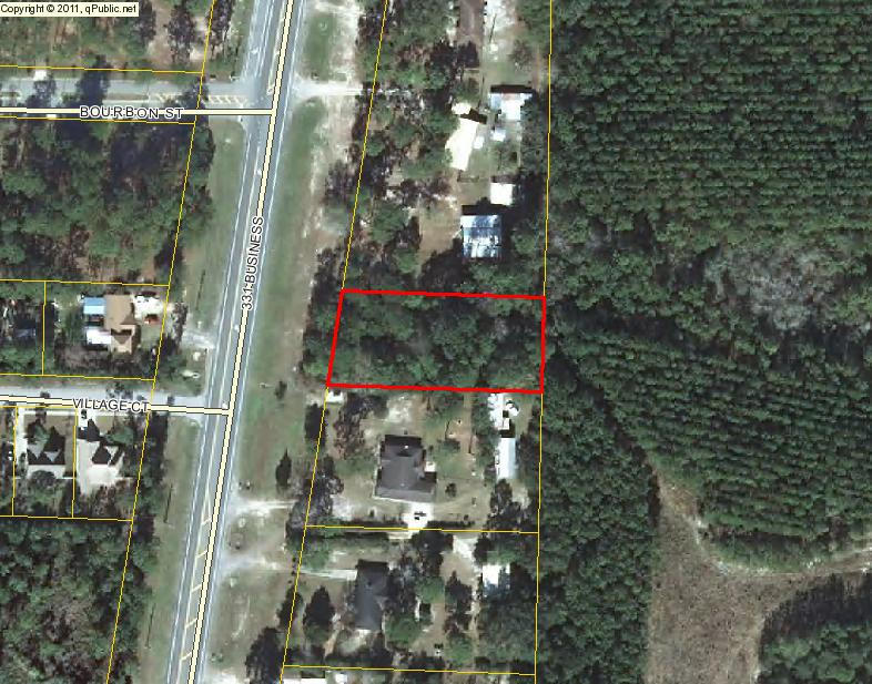 This 1/2 acre parcel has about 110' of Hwy frontage on Business 331