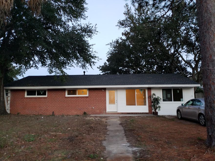 Nicely Remodeled home with open floorplan. All new windows insulated impact eco- windows. Beautiful tile flooring and ceiling fans and interior molding throughout. Upgraded kitchen and baths, with all new appliances. New roofing and hot water heater. A must see on your list of homes to view.