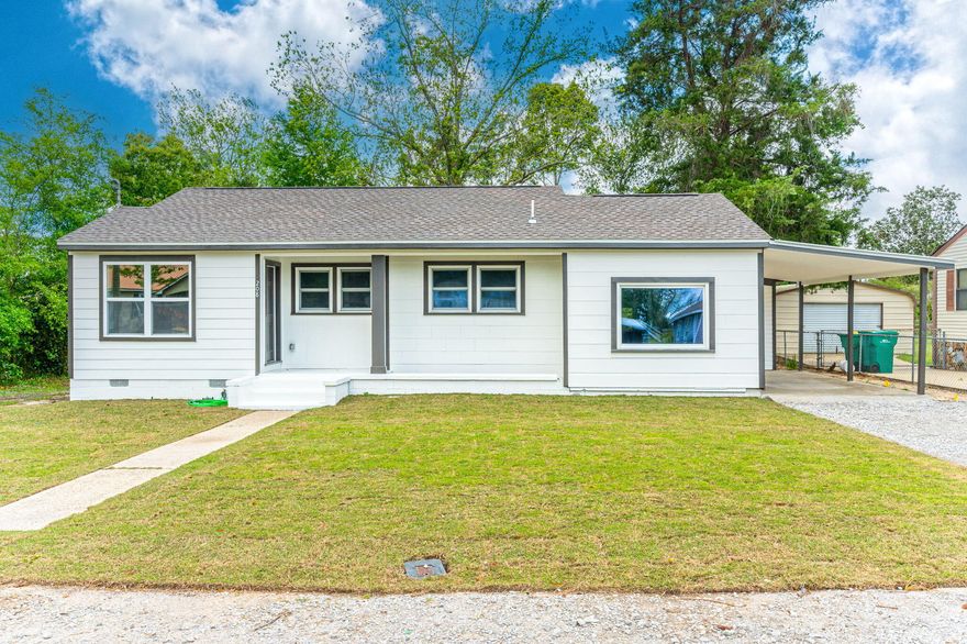 Step into this cozy gem nestled in the heart of Niceville, Florida! This home has been given a complete makeover, blending modern upgrades with classic charm. Inside, you're greeted by fresh paint and an open layout that connects the living area to the kitchen. The kitchen is a chef's dream, boasting stainless steel appliances, new countertops, and white cabinets. But the upgrades don't stop there! With a new roof and A/C, updated flooring, electrical, and plumbing, this home offers both style and peace of mind. Outside, the large backyard beckons for BBQs and lazy afternoons in the sun. Conveniently located near schools, parks, and all the amenities Niceville has to offer, this home is ready for you to move in and start making memories. Don't miss your chance - schedule a showing today!