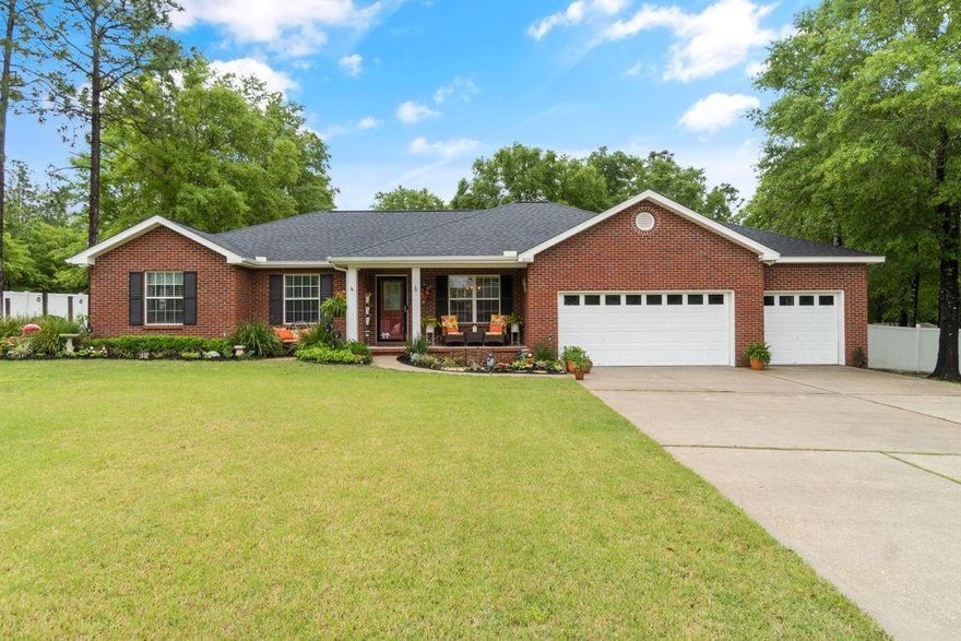 Oh. My. Goodness! ~ This is the one you have been waiting for! ~ Beautifully REMODELED ~ 4 Bedrooms ~ 2 Baths ~ 3 Car Garage ~ NEW ROOF (2020) ~ Kitchen updated (2019) with QUARTZITE counters, new cabinets w/SOFT CLOSE doors, Luxury Vinyl Plank floor, FARMHOUSE Sink + USB OUTLETS ~ STAINLESS appliances including a DOUBLE OVEN (2020), Built in Microwave, Dishwasher, & REFRIGERATOR ~ LVP floor in Living areas (2019) ~ FIREPLACE ~ Bathrooms updated (2020) with GRANITE Counters, Sinks, Faucets & LVP Flooring ~ UPDATED LIGHTING throughout home ~ Sliding Glass Door replaced in 2019 ~ LEAD GLASS Front Door w/Storm Door (2017) ~ Sprinkler System around main portion of house ~ Motion Flood lights on all corners of house ~ This is one you don't want to miss!  Call today for your personal tour!
