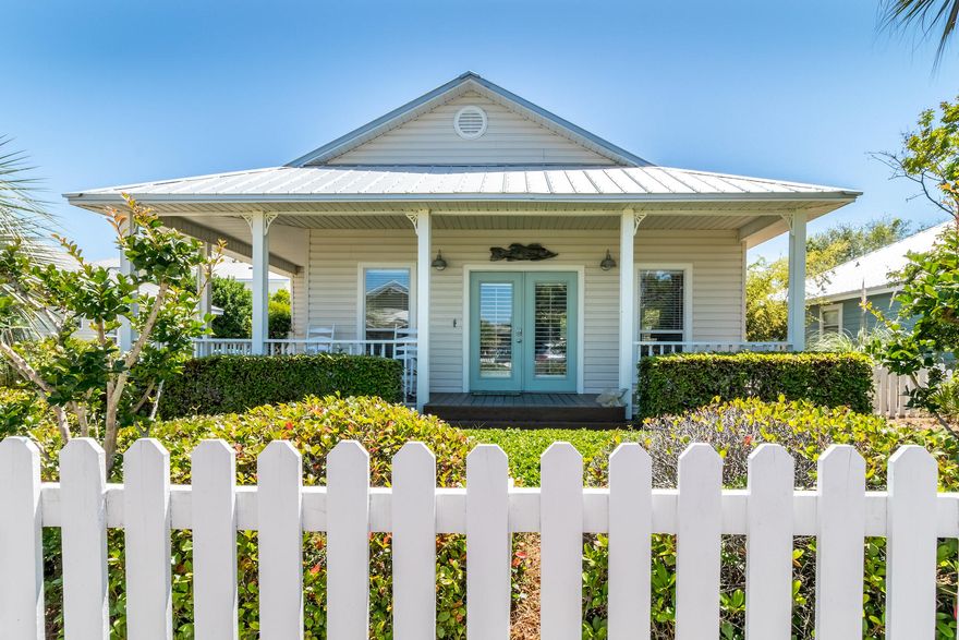 SPRING IS IN THE AIR!! Its a great time to consider this relaxing 3BR/2BA home in the desirable Crystal Beach Cottages neighborhood. CONSISTENT RENTAL HISTORY! Walking distance to the white sandy beaches of the Emerald Coast. Centrally located to the popular shops and restaurants of the Destin commons. The exterior of this home features a large wrap-around front porch perfect for enjoying your morning coffee among the lush green Florida foliage. A long driveway offers plenty of parking. The spacious yard area is perfect for grilling and entertaining. Interior of the home includes open concept main area, new flooring in laundry room, granite countertops, stainless steel appliances, new A/C installed May 2018. Three lots down from the beautiful community pool.