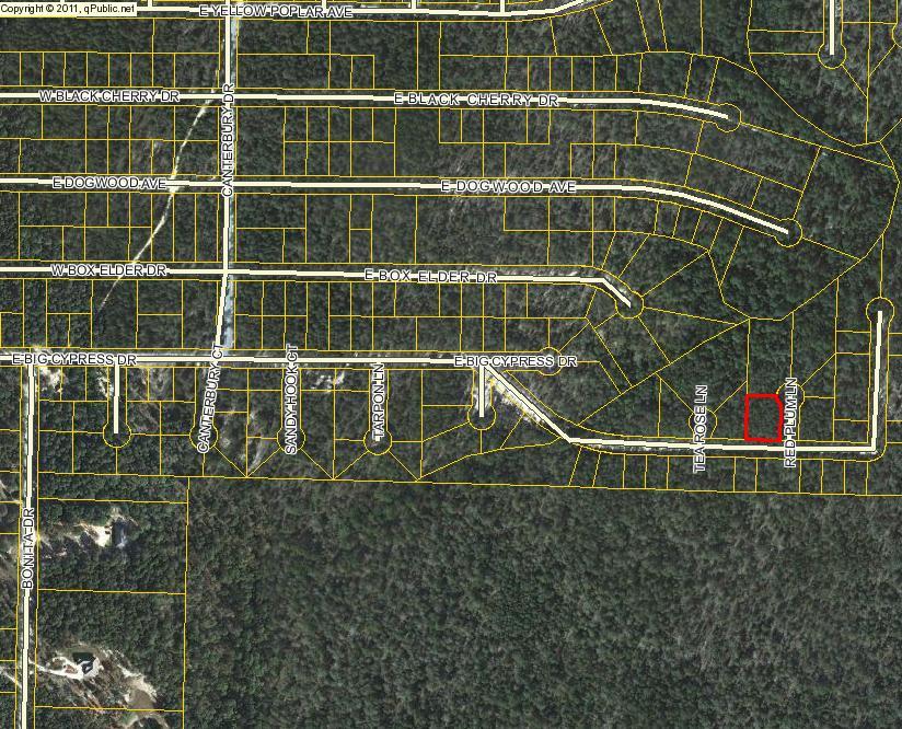 Lot is not clearly marked. Dirt road to property. Look at the picture for reference.