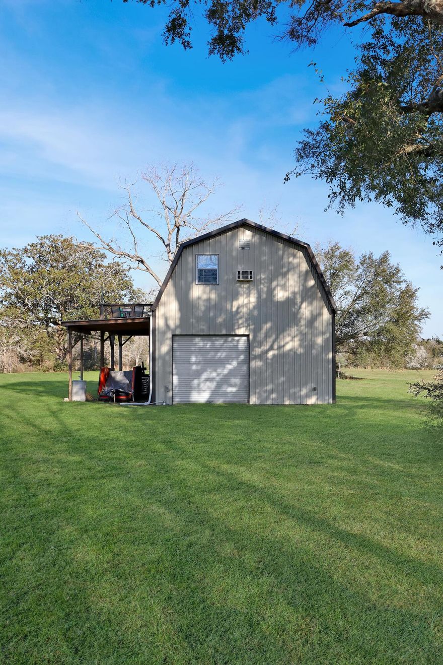 This stunning 137-acre property--sold as two parcels (59 & 78 acres)--offers endless potential for farming, recreation, or building your dream home. Enjoy a serene mix of lush woods, open pastures, rolling terrain, and crystal-clear creeks with white sand beaches perfect for relaxing or swimming. A spacious barn includes upper-level living quarters and a cozy sitting area, plus lower-level equipment storage and a lean-to for additional covered space. Fully equipped with a Kubota tractor, bush hog, fence cutter, and more--everything well-maintained and ready for immediate use. Ideal for a farm, hunting retreat, equestrian setup, or peaceful getaway, with scenic views, abundant wildlife, and unmatched natural beauty throughout. Don't miss a rare opportunity to own such a versatile property.