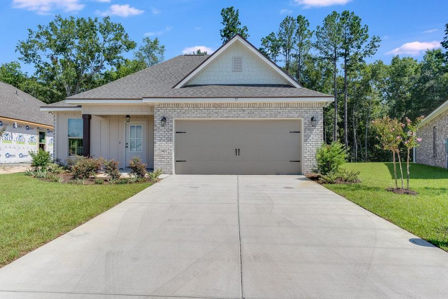 A lifestyle redefined by this exceptional brand new home with 4-bedroom, 2.5-bath rental home spanning 1980 sqft of accurate and open living space. Situated within the coveted master plan of Hammock Bay in South Walton, FL, this gem seamlessly combines modern living with comfort. The open floor plan accommodates your family's needs while a covered back porch and  the yard strike the perfect balance between indoor and outdoor living, offering space for relaxation, entertainment, and cherished memories. Nestled in the tranquility of Freeport's landscapes, and not too far from Scenic Highway 30-A's pristine beaches and captivating emerald waters along the Gulf of Mexico. Step beyond your rental and explore the world of Hammock Bay's amenities.