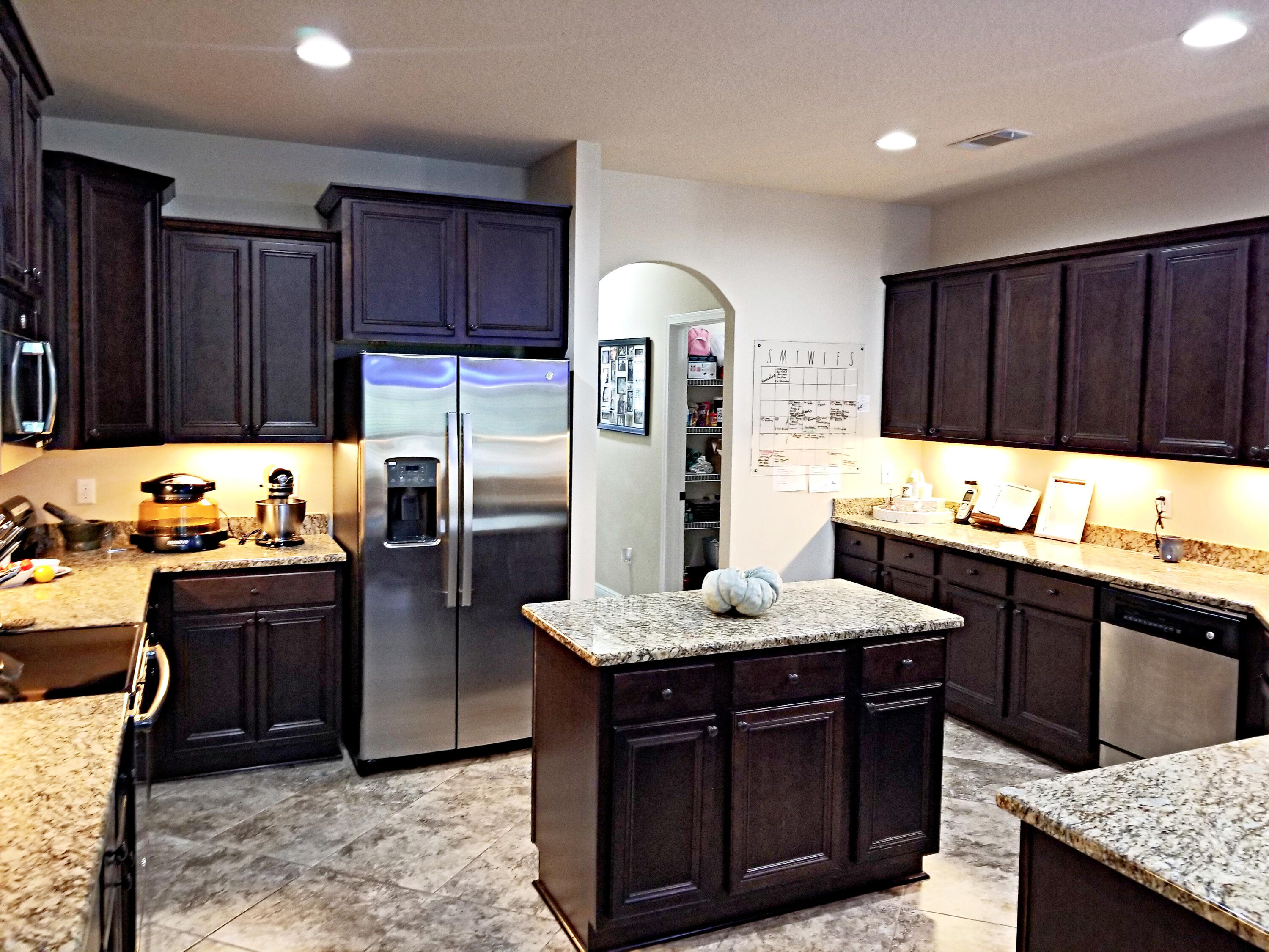 Here's the 5-bed 3-bath SALT WATER POOL home you have been dreaming of situated on a gorgeous 1/2 acre lot in the highly sought-after Ashley Plantation subdivision in Pace, FL! Need room to store your vehicles, outdoor equipment, & all those large toys? This home has an attached oversized 2 car garage PLUS a massive, detached garage/workshop. Ready to entertain outdoors without all the bugs? Enjoy dinner & drinks under the covered patio overlooking the stunning gunite pool w/screen enclosure! Inside, you will find an open floor plan featuring trey ceiling in the living room w/gas fireplace, separate dining room, your own office, & gourmet kitchen featuring granite countertops, stainless steel appliances, center island, breakfast bar, recessed lighting, + walk-in pantry! See Feature Sheet