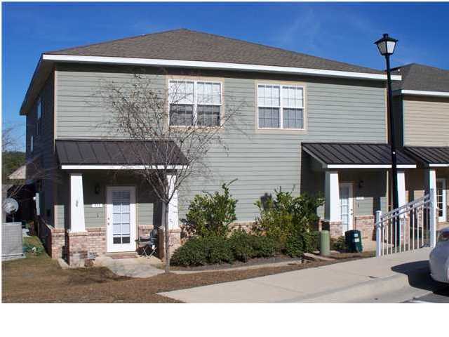 Arbor Lake is quietly tucked away from the hustle and bustle of traffic yet centrally located near the downtown center, local restaurants, schools and shopping. Downstairs you will find plank flooring and carpet. A spacious half bath includes a laundry area behind bi-fold doors. The kitchen is top of the line and offers stainless steel appliances with granite counter tops, as well as a large breakfast bar, and plenty of storage in your cherry wood cabinets. The pantry also holds custom made shelving. French doors are located in the living room that lead to a patio for your cookout gear. Upstairs you will find two bedrooms each equipped with their own private bathrooms as well as walk-in closets. An additional linen closet is located in the hall for extra storage. A nature walk
