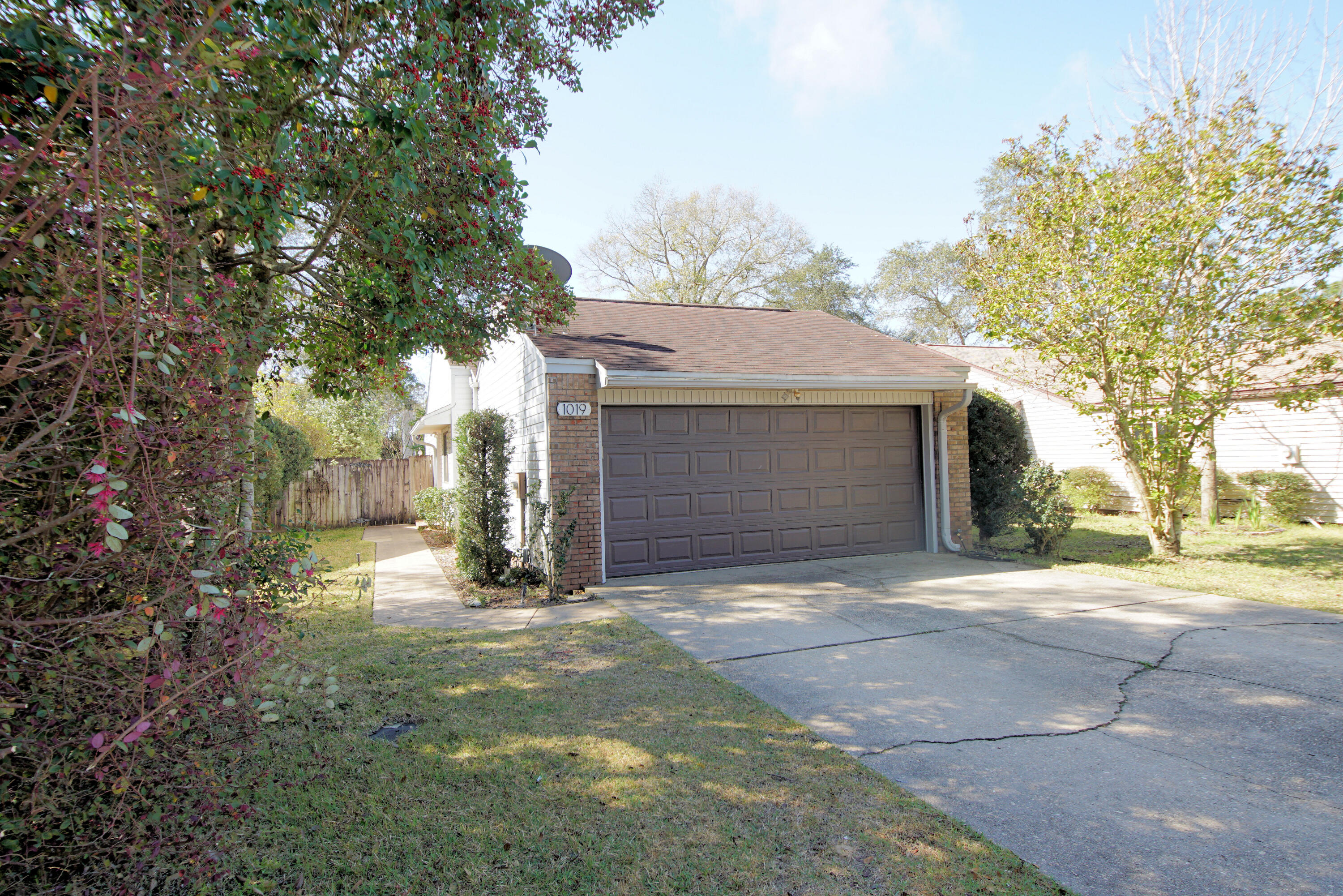 Investors- this is the one for you,, tenants in place until March 2026. Welcome to this well-maintained home in the Cedar Ridge neighborhood. The open floor plan offers a comfortable living room, dining area, and galley-style kitchen featuring a natural gas range, granite countertops, and ample cabinet space. Bamboo laminate flooring flows throughout the home, creating a warm and cohesive look.Additional highlights include a two-car garage and a whole house generator. Enjoy the fenced backyard with a sprinkler system. Conveniently located near Eglin AFB, Hurlburt Field, Duke Field, and Northwest Florida State College, This home combines comfort and convenience in one great package.Roof replaced 2023.