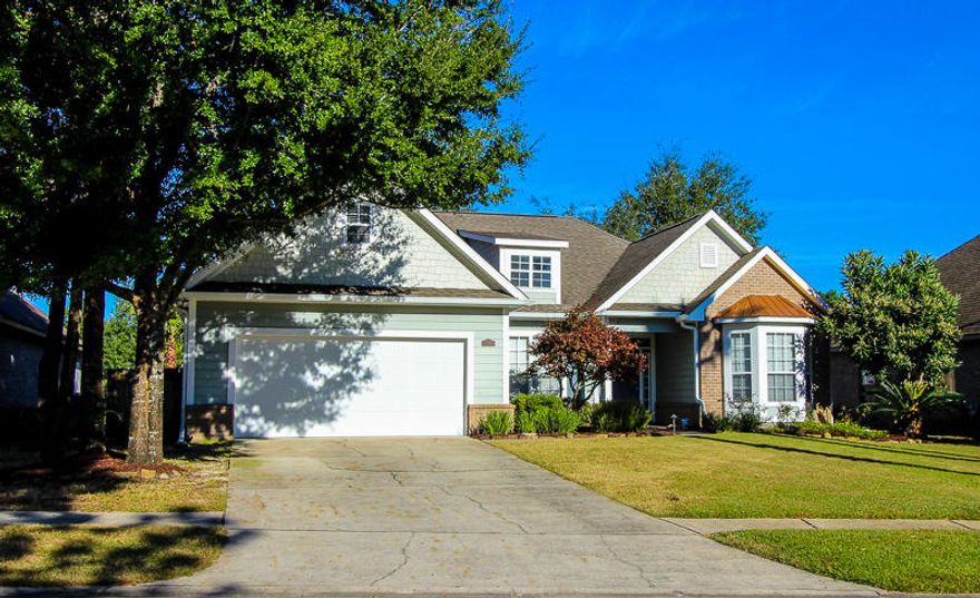 Stunning Lakefront Charmer with large yard and curb appeal...Open concept, split floorplan with 4 bedrooms, 2.5 baths. Did we mention Master has California closet organization.? This home offers a bonus room above the garage. The well appointed kitchen is the heart of the home with cabinet space galore. French doors lead from the kitchen to the screened porch overlooking the lake. There is an oversized patio off the screened porch, another perfect place to enjoy breakfast, lunch or dinner on the water. The community amenities include pools, clubhouse, playground, theater, full workout facility, basketball and tennis courts and even Pickle Ball courts and now a General Store! Buyer/buyers agent to qualify all information of importance.