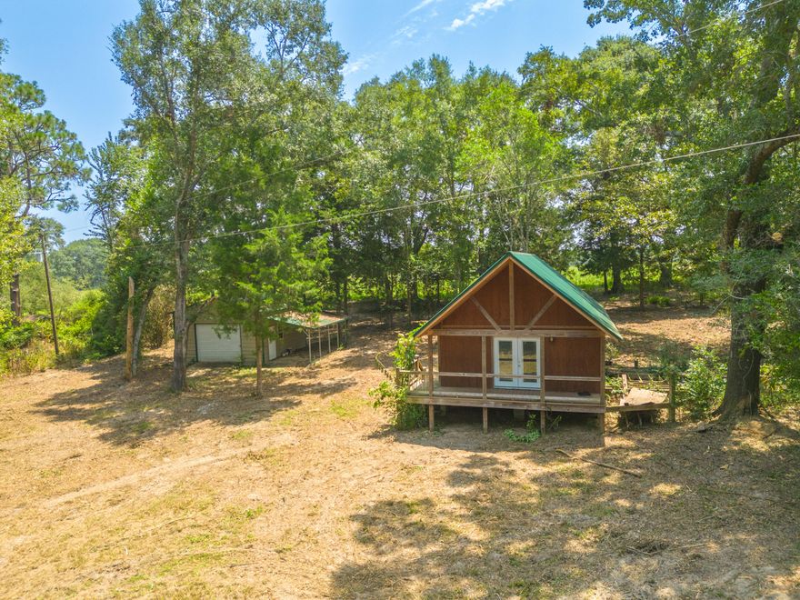 MULTIPLE OFFERS RECIEVED.. HIGHEST AND BEST DUE BY 5 PM 07/26/23.PRIMITIVE CABIN WITH LOFT.. NOW AVAILABLE.. AND THIS ONE IS SURROUNDED BY GASKIN FARMLAND AND PEACEFUL COUNTRY!This 2 bedroom/1 bath newer construction was started recently. but never completed. The owner built the shell.. framed all rooms.. and started the bathroom. The exterior is almost completely finished.. and boasts brand new roof. The interior is ready for you personal touch.Check out the rustic branches the builder used for the porch banister, and the quality craftsmanship that went into the porch. The views can not be described.. only experienced!!!BONUS: HUGE METAL WORKSHOP/SINGLE CAR DETACHED GARAGE ON SITE!