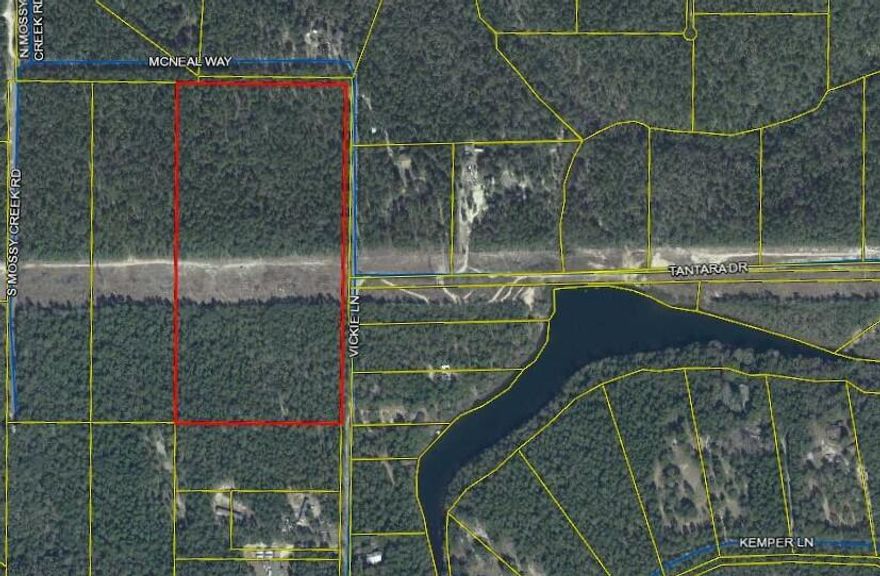 Come build your Home or have a weekend get away on this 20 acre parcel.  The property is minutes to I10 and HWY285 making Niceville and bases approximately 30 to 40 minutes away.  Bring your ATV or horses or both. There is an utility right of way on property,