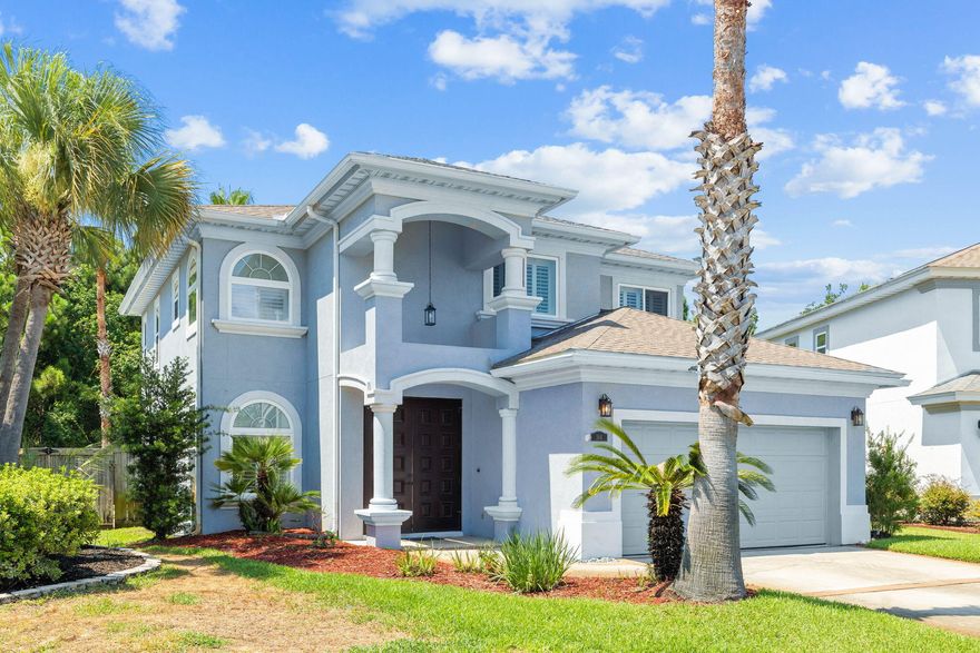 BEAUTIFUL home on a cul-de-sac just a short walk from Legion Park & access to the Bay. The spacious home offers 2 living areas, LVP flooring, stainless steel appliances, and a relaxing outdoor space complete with a Salt Water Pool , and Outdoor Kitchen! Bay views from the master suite along with his & hers closets, jacuzzi tub, and large separate shower provide a luxurious personal retreat. Pets allowed per approval with additional fees. Pool service Included! $50 of your monthly rent is put towards the Resident Benefits Package. All residents are enrolled in the package which includes renters liability insurance, credit building with timely rent payments, up to $1M Identity Theft Protection, HVAC air filter delivery (for applicable properties), move-in utility concierge service,rewards..