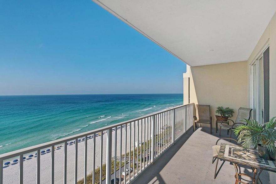 Deluxe two bedroom on the 10th floor in building A of Majestic Sun at Seascape Golf and Tennis community can be your perfect second home or investment property. Majestic Sun has both an Indoor and Outdoor pool for year round swimming, a fitness center and 2000 feet of deeded beach access. Seascape offers Golf, Tennis, a walking path over the lake and through the community. Great location just west of Silver Sands Outlet Mall. All that is missing is you!