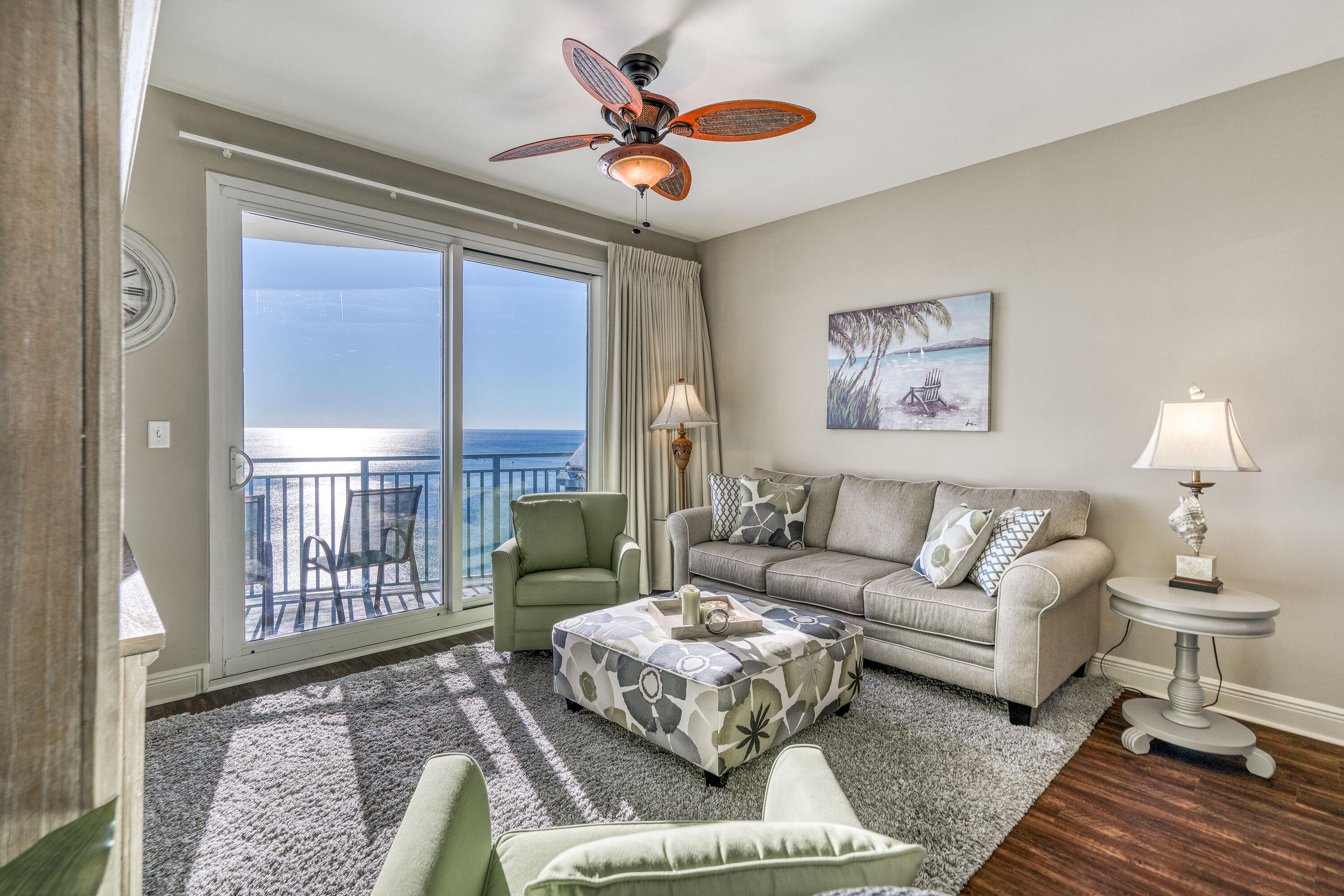 IMMACULATE NON-RENTAL 3 BEDROOM CONDO! The spacious floor plan offers 3 full bedrooms including the gulf front master bedroom with balcony access as well as three full bathrooms. Fantastic views present themselves from the open living, kitchen, dining concept over a large gulf front balcony with views of the gulf and the neighboring pier at the tip of Pier Park. This wonderful property is being sold tastefully furnished and rental ready for its new owner. Sterling Breeze 901 features an open kitchen with upgraded appliances. This condo also comes with two owners closets with one being inside and the other outside the condo.Sterling Breeze is in one of the most coveted locations in all of Panama City Beach just a short walk to Pier Park and a short drive to the Panama City Beach airport