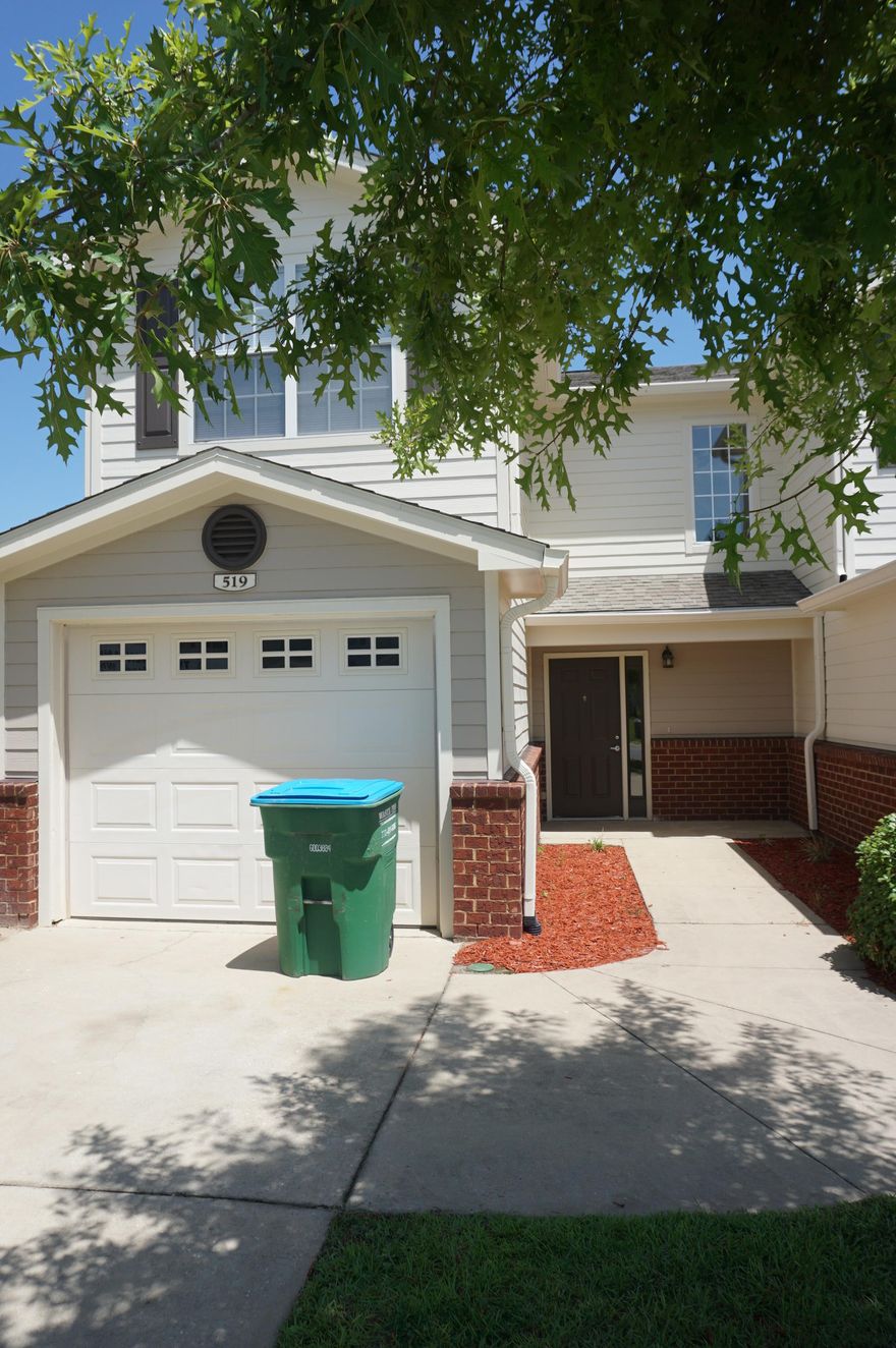 Available 4/25/22..... South Crestview. Easy Commute to bases, beaches & shopping. Community pool, play ground area and end unit. Featuring ceramic wood tile, newer paint, newer carpet and 1 car garage. Open back patio for grilling out and entertaining. 3/2.5 floor plan with all bedrooms upstairs. 1/2 Bath downstairs with laundry room. A must see for location and features. No inside smoking. No pets.