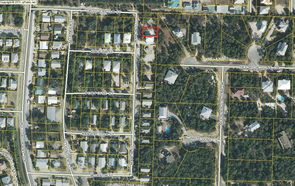 Right in the middle of the action! Take a look at this lot (the one next door is available also) in Blue Mountain Beach. One of the higher lots in the neighborhood. Tucked up away in the corner of Blue Gulf Resort neighborhood with no HOA fees. Just off 30A in Blue Mountain Beach close to the beach, restaurants and shops of 30A and close to Hwy 83 that takes you up to Hwy 98 for even more shopping, restaurants and the Sacred Heart Hospital. Build your home or a second home with a private feel yet close to everything.