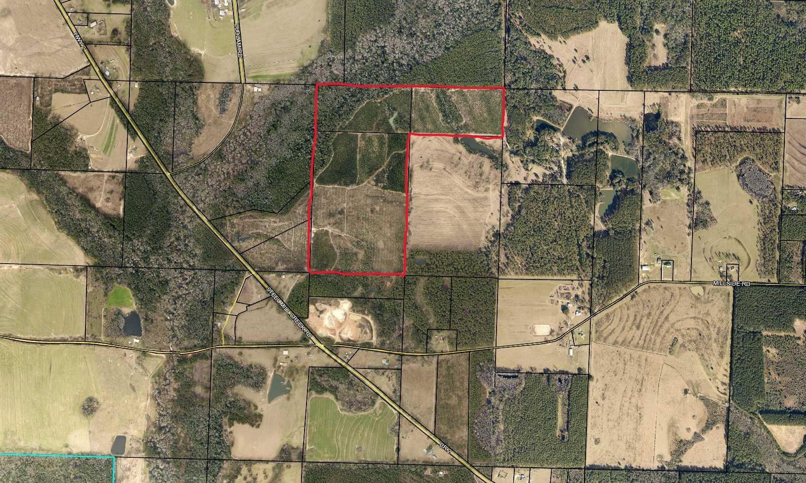 Great hunting tract with rolling topography located 16 miles north of exit 56 at the Crestview I10 interchange. Very private but close to the big town of Laurel Hill for convenience. Wild game are abundant on this tract with plenty of bedding and feeding areas. Trails throughout for access and use of all of the acreage. Timber in various stages and good hardwood stand as you near the creek. Make an appointment to see this great tract. Seller is reserving mineral rights. Aerial photos coming soon.