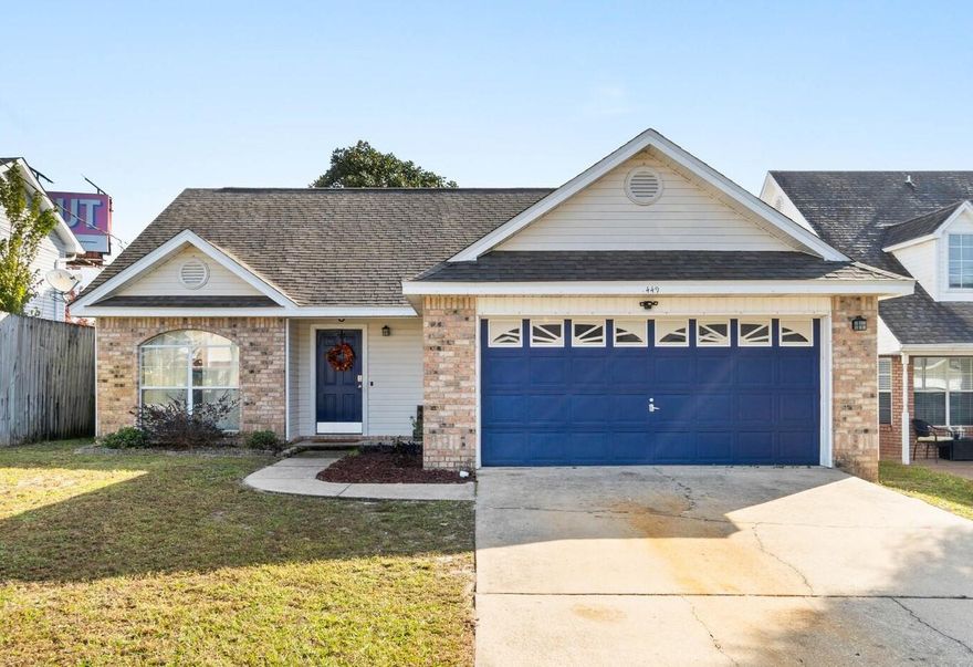 Location! Location! Don't miss out on this beautiful three bedroom home located in a quiet cul-de-sac and convenient to everything! Luxury vinyl flooring throughout the downstairs living area, combined with vaulted ceilings to the second story, make the home feel spacious and inviting. The spacious split bedroom floor plan features the Master bedroom located on the first floor with two additional bedrooms upstairs. The attic can also be accessed from the upstairs bedroom and has floors for additional storage. The spacious backyard features an open patio and privacy fence. HVAC 2019, roof 2015, water heater 2021.  Schedule a showing before it is too late! Buyer to verify all info they deem important.