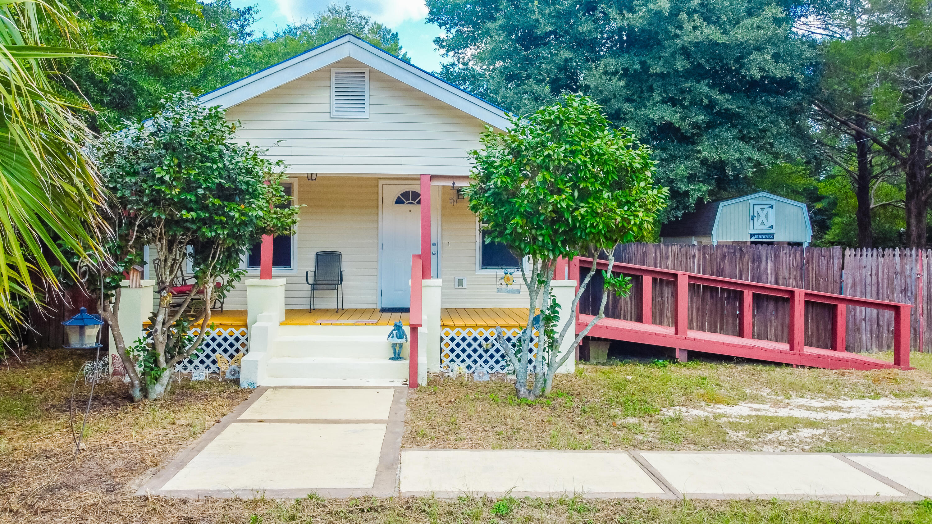 PRICED TO SELL!!!Just 31 miles from the beach, this charming 3-bedroom, 2-bath Craftsman-style home in Defuniak Springs offers the perfect balance of coastal convenience and small-town charm. Fully renovated in 2017, it provides a cozy and private retreat. The spacious yard is a blank canvas, ready for you to create your own garden oasis! Plus, with C2 commercial zoning potential, this property offers incredible versatility for residential or possible business use.