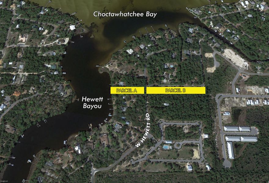 Vacant parcel on West Hewett Rd. across from the scenic Hewett Bayou in South Walton County, Florida! Subject parcel enjoys a paved road on two sides; one being +/-675' in depth, thus allowing for unique site planning options under its Neighborhood Preservation land use classification. Buyer must verify lot dimensions, any use restrictions, utilities, together with any and all other details and specifications involving the subject parcel, including, but not limited to an environmental assessment.