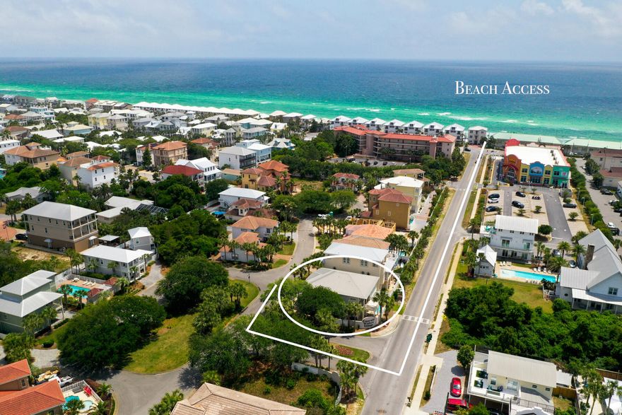 Welcome to 10 St Francis Drive, a move-in-ready residence located in the gated community of Emerald Waters Village in Miramar Beach. This well-maintained five-bedroom, four-bathroom home offers nearly 3,000 square feet of thoughtfully designed living space. Features include a private pool, fenced backyard, and a flexible layout suitable for use as a primary residence, vacation home, or rental property.The first floor offers an open-concept layout with spacious living and dining areas. The kitchen is equipped with ample cabinetry, quality appliances, and seating capacity for ten. Upstairs, the primary suite includes a sitting area, spacious closet, and an en suite bathroom with a tub and separate shower. Additional bedrooms, including a bunk room, provide flexibility. Situated on a corner lot, the property includes a one-car garage. Covered porches, an open deck, and a fenced yard extend the living space outdoors. Two community pools are located in the neighborhood and include restrooms, showers, and sundecks.
Emerald Waters Village is a gated residential neighborhood located just off Holiday Road. Architectural styles in the community reflect both Old Florida and Mediterranean influences, with welcoming porches and upper balconies designed to take advantage of the coastal breeze. The neighborhood provides deeded beach access via Scenic Gulf Drive.
Nearby, a variety of dining and recreation options are available. Pompano Joe's, a beachside restaurant offers open-air seating. Additional shopping and dining venues include Silver Sands Premium Outlets, Grand Boulevard and Baytowne Wharf at Sandestin and Destin Commons. Recreational facilities such as golf and tennis are located nearby at Seascape Resort.  
Make this your next chapter at the beach!