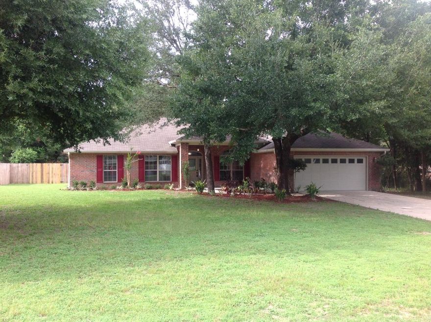 BACK ON MARKET! Buyers orders changed. Home LIKE BRAND NEW CONSTRUCTION! COMPLETE REMODEL! From the ceiling to the floor. Crown molding accents several rooms freshly painted from the ceilings, walls(Spanish lace), new interior doors, new exterior doors, garage door. BRAND NEW 5 TON FRIGIDAIRE HEAT PUMP A/C INSIDE AND OUT! Spacious throughout enjoy FORMAL AND INFORMAL DINNING ROOMS. High ceilings, nice architecture surrounding the formal dinning. When you walk in the Foyer first thing you notice is the GORGEOUS STONE GAS FIREPLACE! VINYL PLANK flooring throughout accept for New Tile Bathrooms. Custom Kitchen with Granite counter tops glass & stone accented back splash. BRAND NEW STAINLESS STEEL APPLIANCES WITH DOUBLE REFRIGERATOR AND GAS STOVE.