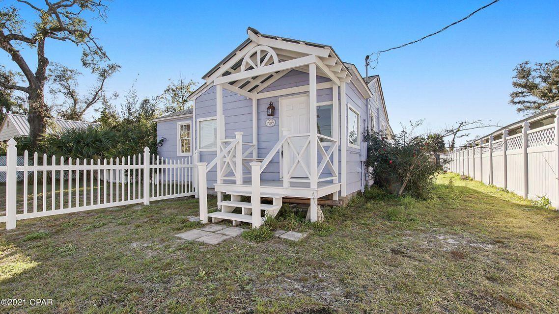Adorable, one owner home in St. Andrews. This home has 2 bedrooms and 2 bathrooms and has been totally renovated. Beautiful hard wood floors throughout the house, This home has new AC, new roof, new everything. It is close to everything and has a HUGE fenced in back yard.