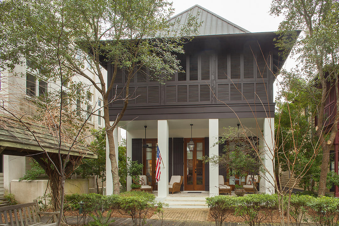 Immaculate home with carriage on one of Rosemary Beach's quiet north side parks. New to the market, beautifully decorated and very well maintained, the home features hardwood and stone floors, large closets, high ceilings and a two car garage. The home is light and bright with an amazing open floor plan. A large sitting porch faces the green space that acts as an extension of your own yard. Explore the iconic town of Rosemary Beach by foot or bike. Enjoy the restaurants, shops and the beautiful beach! Home owners have access to five neighborhood pools, including the new owner's pool, a world class tennis facility and fitness center. An amazing opportunity for a primary residence, second home or rental investment. If you are looking in Rosemary, this is a home you absolutely must view!!!