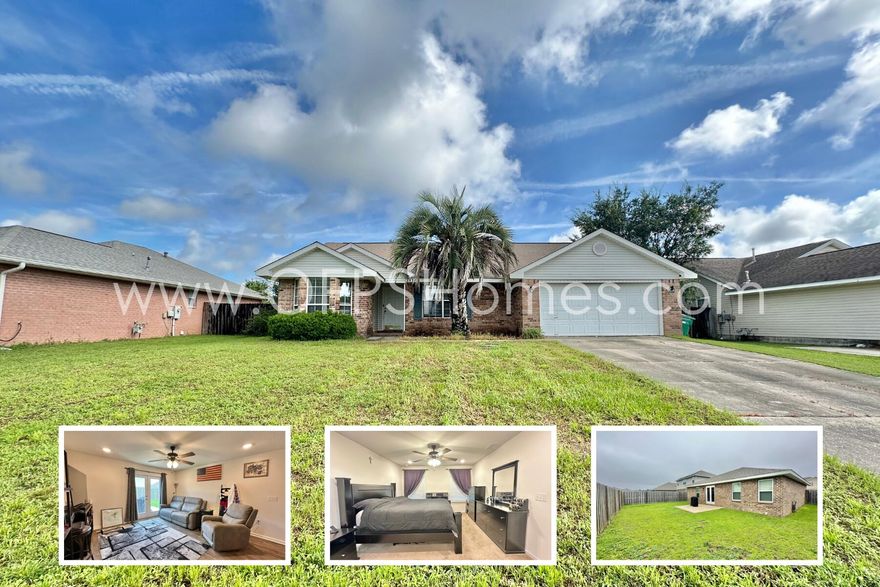 South Crestview 3BR/2BA home located just a short drive to Duke Field and the 7th Group compound. Recent updates include recessed lighting in the kitchen and hallway, fresh paint, and abundant natural light throughout. The kitchen offers ample space for a dinette by the bay windows. The primary suite features a large walk-in closet and double vanities. Enjoy a spacious yard, ideal for gatherings or outdoor activities. AS iS Washer & Dryer. NO smoking. 600 minimum FICO credit score required in addition to meeting rental criteria. Pets allowed upon approval with a non-refundable pet fee. All applicants are required to complete an application on https://onefamilypropertyservices.petscreening.com/
regardless of if they own a pet or not.  Applicants with an ESA are also required to complete the application.

This property is a part of a Homeowners Association and tenants will be required to adhere to certain rules and restrictions.  If you have any questions, you may request to view the HOA Covenants prior to application. 

** Fees Required once an application is approved include, but may not be limited to: Security Deposit, Non-Refundable Fees (cleaning and rekey), $20 Certified Mail Fee, and Pet Fees (when applicable). 