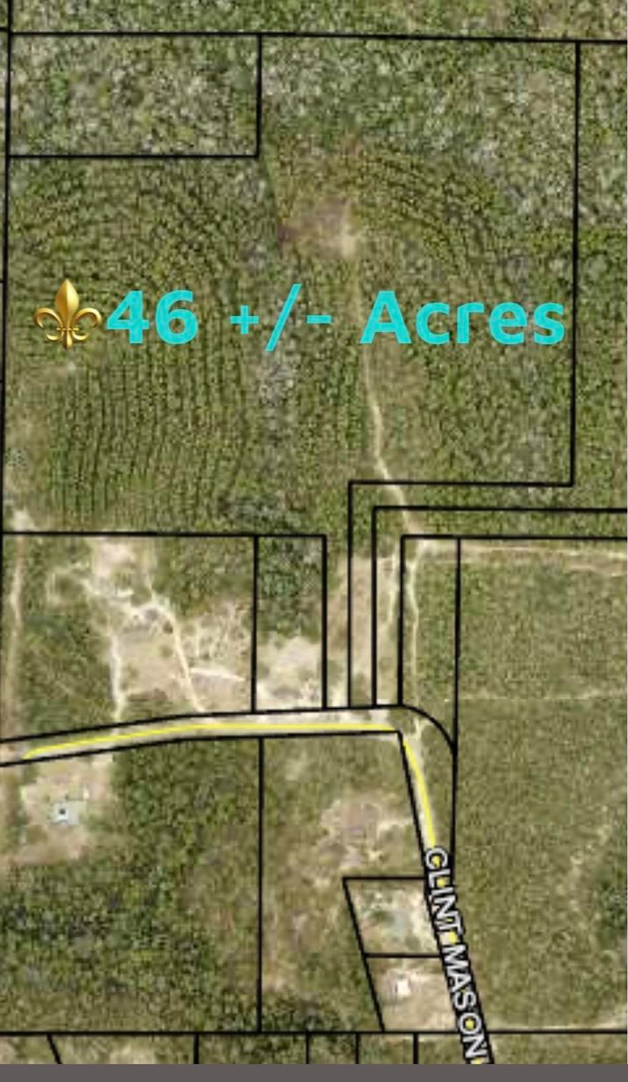 Wow! Paved Rd access! High Ground with a flowing white sandy bottom creek! This 46 +/- acre combined parcel is ready for your dream home.The property is teaming with deer and planted timber and could become your own private compound. Although you will have all the privacy and seclusion you desire, this property is conveniently located right off HWY 90, and its only a short 10 minutes to the center of Crestview! If you are tired of subdivision living and home owners associations, or maybe the pandemic leaves you feeling cramped and desiring more room to roam, this property may be that rare find that you're looking for. If you aren't able to purchase all 46 acres seller is open to splitting the parcel and selling a 21 acre and 26 acre parcel. Parcel includes parcel 07-3N-22-0000-0002-0000