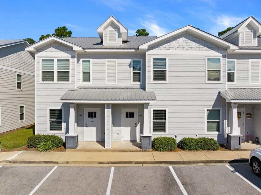 FIRST MONTH'S RENT FREE WITH A SIGNED 13 MONTHS LEASE! ***offer expires 11/30/25Coastal living opportunity provides a tranquil, relaxed lifestyle with the luxury of the beautiful white sandy beaches just down the road. You won't want to miss out on this Opportunity!! Covered back porch area, quartz counter tops, LVP flooring throughout entire unit, all stainless appliances, mini blind window coverings, community pool, 3 beds, 2.5 baths A Rental Application Fee of $70 for each applicant will be collected to initiate a credit screening and criminal background check as part of the application evaluation process. Beach Sunsets Inc charges a Tenant fee of $25 per month payable with rent.  Renter's Insurance is required;  Option available for $11.95 per month.  Pet Security Deposits are $500 PER PET and refundable if there is no damage at lease end. Pet Rent is $25 PER PET per month. At lease execution, security deposit(s), pet security deposit(s), and any lease required prepaid rent are due and payable. Your first rent payment is made the day you move in and due the 1st to 5th of each month thereafter. 