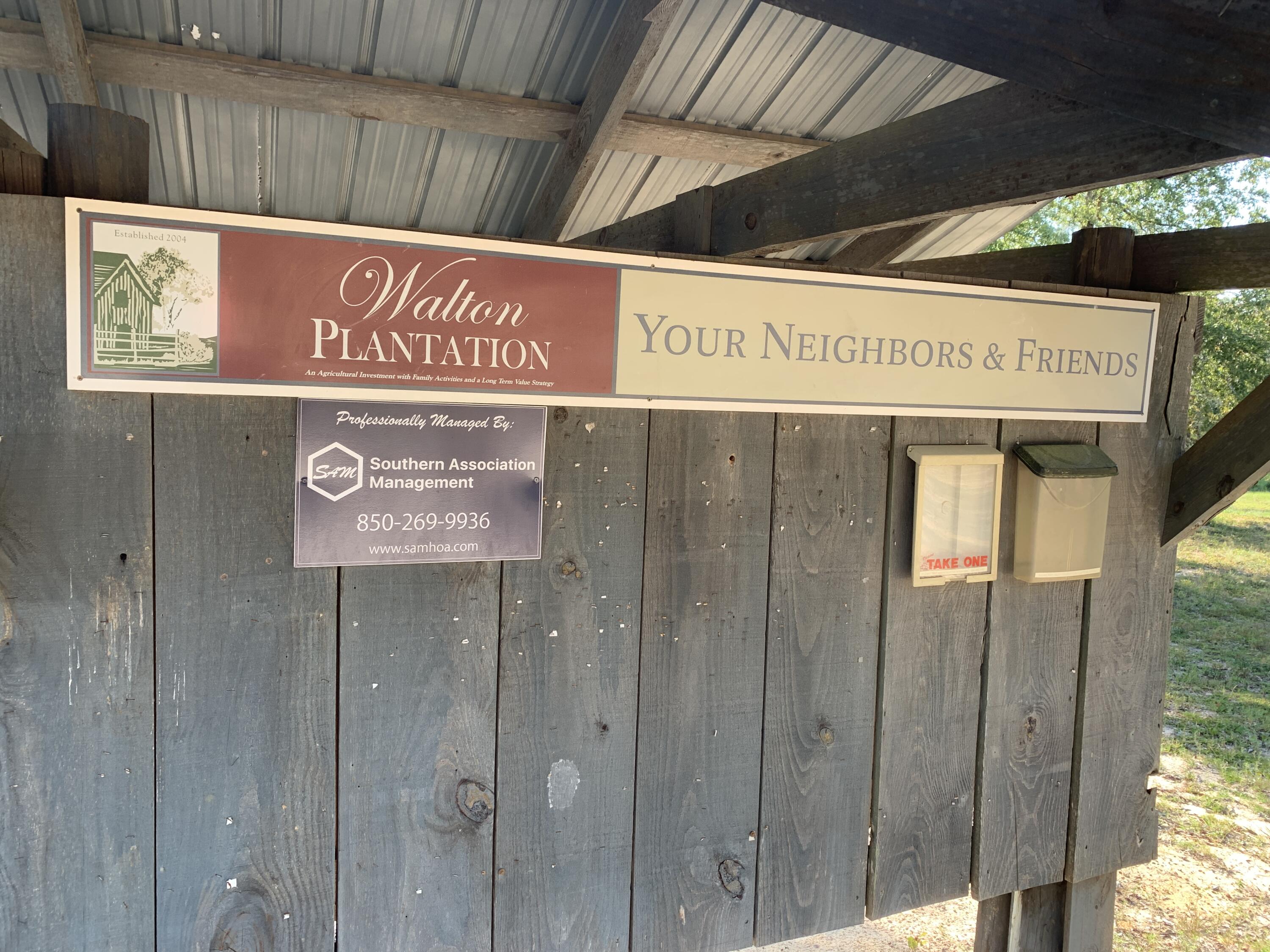 WALTON PLANTATION - Land