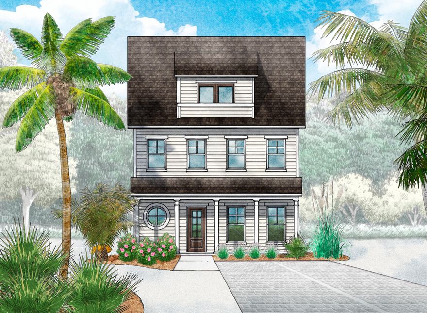 Welcome to the Ivy at Inlet Beach! Community is located walking distance to the beach. Lots of construction going on in this community. *Standard features* 5'' hardwood floors, smooth finished drywall, 8' doors on the first floor, open floor plan design and frameless shower in the owners suite. We have lots of great option like covered decks and quartz countertops. Stop by our furnished models to see are different plans and finishes. Thanks for contacting us at Martelle Homes This home is almost completed, flooring is going in. If your looking for move in ready contact today on behalf of you client!