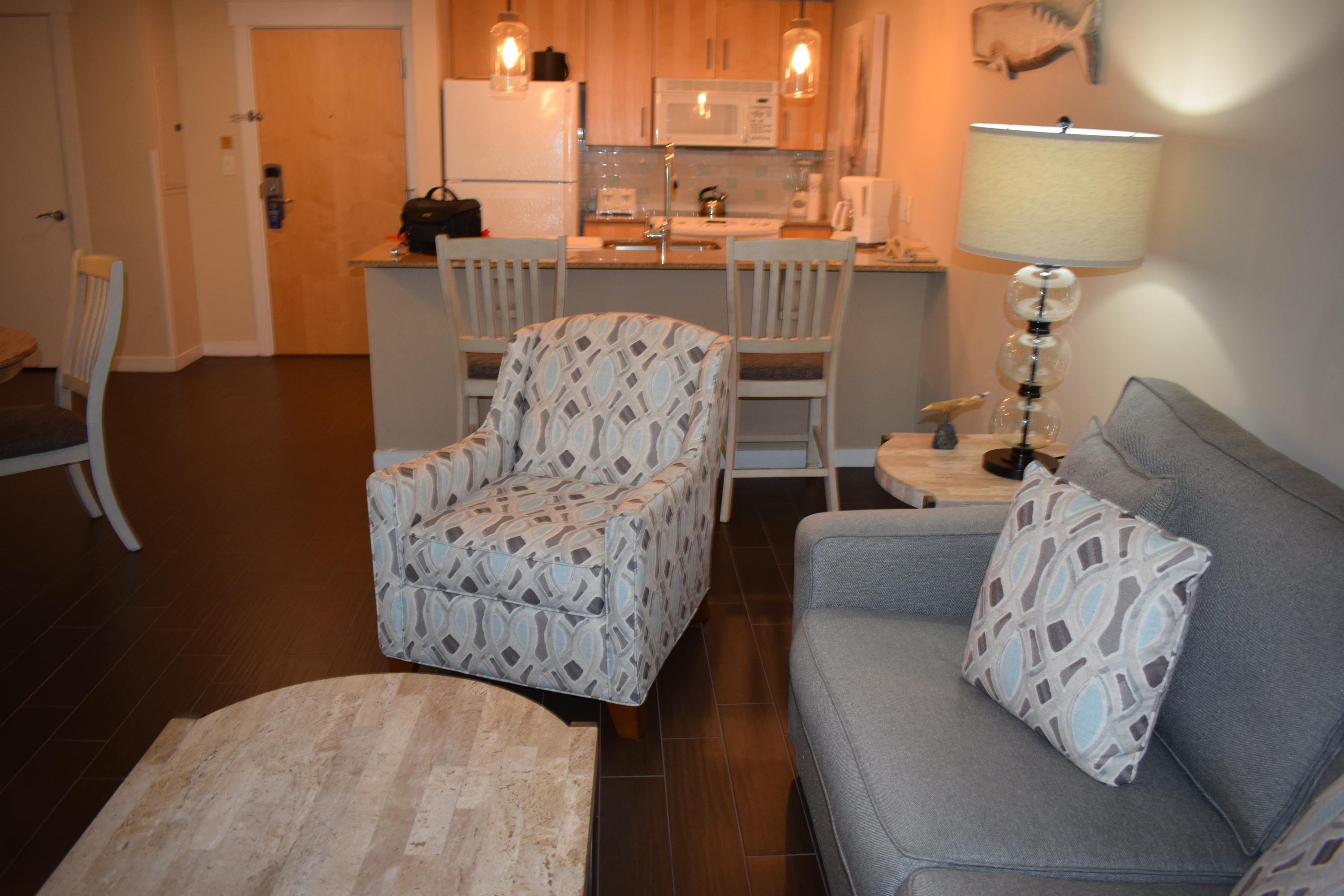 ALL UTILITIES INCLUDED! Available for a 6 MONTH LEASE!! Fully Furnished 1bd/1ba. Located on the 2nd floor of Elation in the Grand Sandestin Complex. Come see what all a Resort Community has to offer. Amenities available with the lease of this home (for a one-time, $150 administrative fee per lease term) are daily kayak, bike and boogie board rentals, daily tennis court time, fitness club access (with spa and steam rooms), access to the resorts four pools, and discounts on golf and beach set-ups. This is in addition to any amenities specific to this property's neighborhood and is an exclusive offering with this listing.