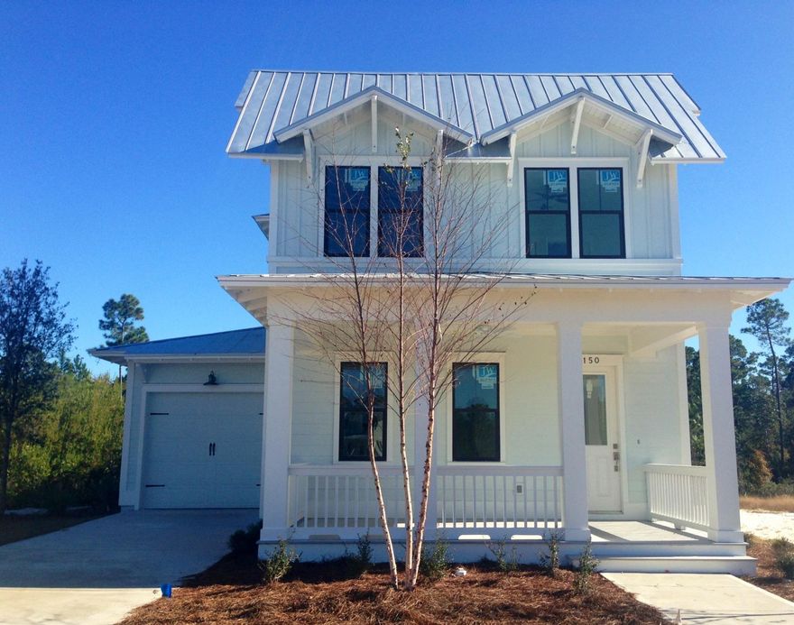 New construction almost completed on this fabulous 4 bedroom 2.5 bath Harper floor plan. Audubon Point is surrounded by the nature preserve of Point Washington State Forest, less than a mile from Bay Elementary and Eden Gardens State Park, while only being within a 5 minute drive to the Town of Seaside and the Gulf of Mexico. This home features an entertaining style floor plan with upgrades galore including granite countertops in the kitchen and baths, 42 inch cabinets, and GE stainless steel appliances just to name a few. Audubon Point Community offers Point Washington convenience combined with luxury style! Community pool under construction!