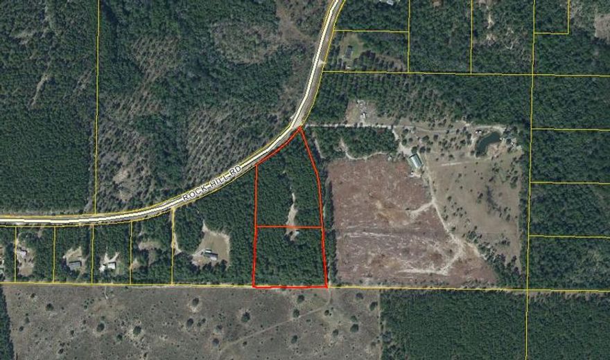 Beautiful, quiet space on almost 8 acres, backs up to thousands of acres that have been set aside for conservation. Includes a small building that was formerly a hunting bunglow, which is AS-IS and has no value. Comes complete with electric, well (new pump installed in 2013), septic, and propane tank. There is also a 14x12 metal shed conveniently situated on the property across from the cabin. This would make a great weekend getaway or site for your dream home! Easy access to Hwy 81 and 331 makes the commute to the beaches or work a breeze.