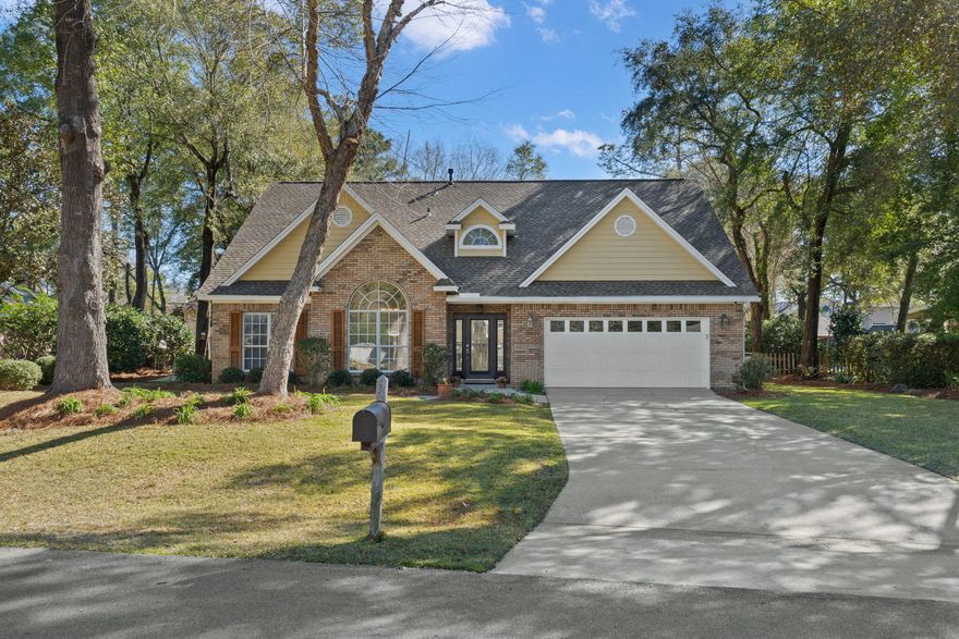 Turn-key ready 4/3.5 home with a 18x36 pool located in the sought-after neighborhood of Huntington in central Niceville.  All new LVP flooring on the first floor (except bathrooms & laundry room), all new paint, new wrought iron balusters, & new HVAC (2025). The kitchen has stainless steel appliances, granite countertops, pantry, & loads of cabinet storage. There are 3 bedrooms & 2 full baths upstairs with the master suite located downstairs featuring a whirlpool tub, separate shower, private WC, 2 walk-in closets and double vanities.  Noteworthy features include: termite bond, HWH (2021), roof (2014), yard building with electricity, walk-in attic storage, wood burning fireplace, lush landscaping, smooth ceilings (no popcorn), and vaulted ceilings. Conveniently located to Eglin AFB.
