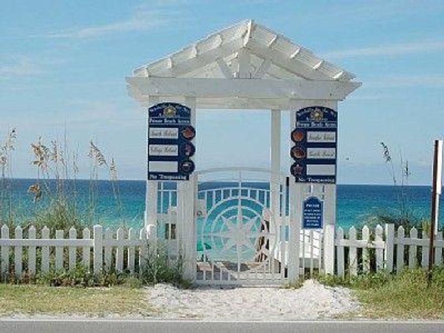 UPDATED HOME WITH DEEDED BEACH ACCESS!! This 3 bedroom, 2 bath home features tile floors in the living areas, granite counters, stainless steel appliances, and a newly remodeled master bathroom! The large living area with vaulted ceilings is great for entertaining, and the split bedroom floor plan is perfect for privacy from kids and guests! The back yard is fenced-in with a great patio, and is big enough for a pool! Community is gated and has private beach access!! **More photos to come**