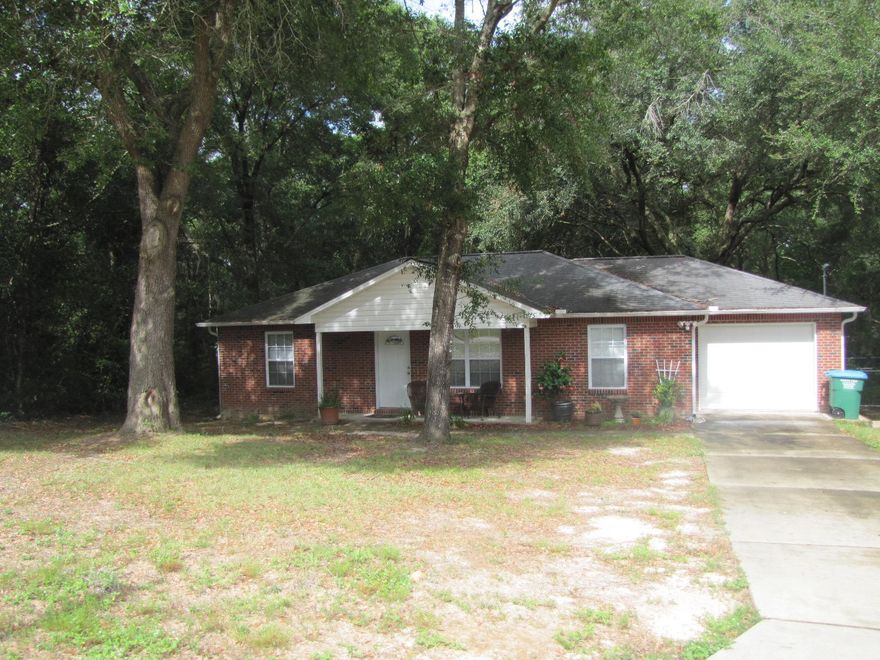 This all brick home is located on a nice shady lot. The home features split bedroom design, cathedral ceiling in living room, tile floors in wet areas, and single garage. A small pet will be allowed with breed approval and pet fee.This home will be available Septmeber 12.