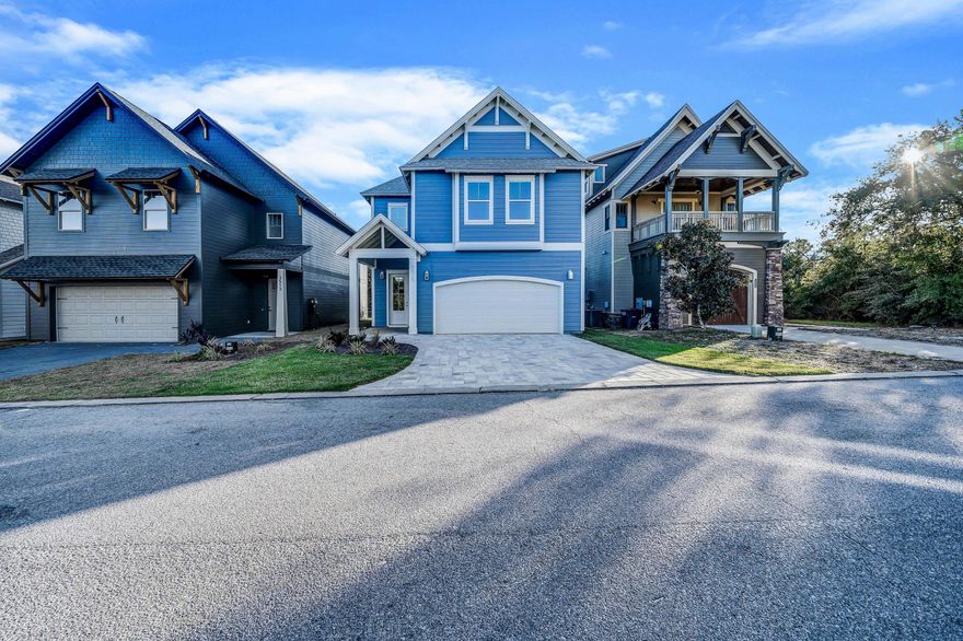 NEW CONSTRUCTION IN SANCTUARY BEACH!!!!! This home features an open concept living space for smooth transition from room to room & to the outdoors. Enjoy the Quartz countertops placed on top of your beautiful white shaker soft closing cabinets, double vanities in the master bath w/ an oversized custom floor-to-ceiling tile shower & extra large walk in closet that leads into your laundry room. Equipped w/ beautiful stainless steel appliances, pot filler above range, kitchen island, Butler pantry, luxury vinyl plank flooring, 10' ceilings in your main living area, 2-car garage w/ paver driveway, mud room, irrigation & covered back patio. No neighbors behind you, w/ plenty of greenery & an association only shared pool.