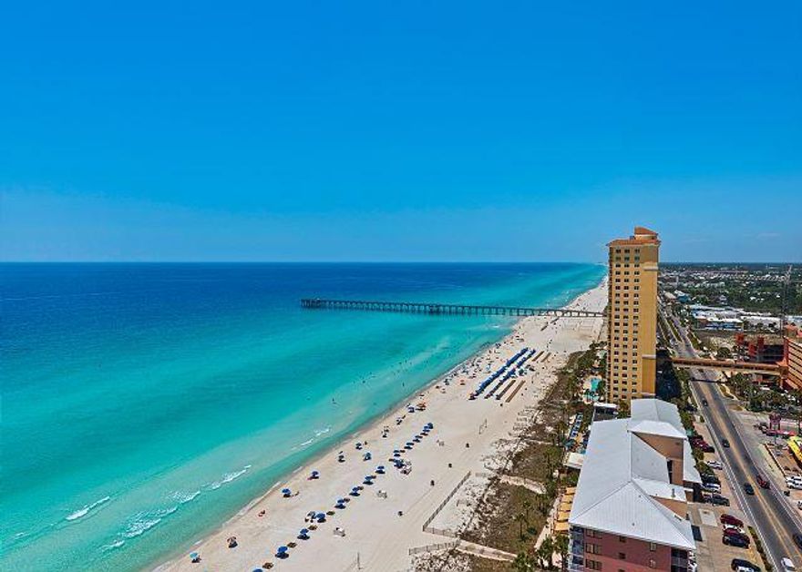 EASY TO SHOW, OWNER TOOK THE PROPERTY OFF THE RENTAL MARKET FOR A MONTH. OPEN HOUSE DAILY! This 1368 square foot floor plan is the largest 2 bedroom w/ bunk in AQUA. The furnishings and decor are classy and upscale, and this condo has excellent rental history. The wrap around balcony offers spectacular views of the Gulf and West. The second bedroom also has a balcony offering amazing sunrise viewing. Truly an outstanding home in one of the best locations on the beach. AQUA has been recognized as the best of the best on Panama City Beach two years in a row. The location, so close to Pier Park, the distinctive architecture, the amenities, the rental potential, high quality construction, all help to create a community that truly stands out on the beach. Favorable financing available.