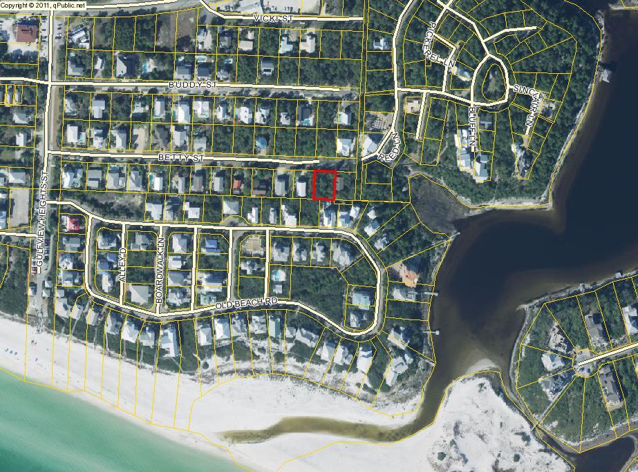 Nice quiet neighborhood south of Hwy 30A. Lot will accomodate home and swimming pool. Easy beach access